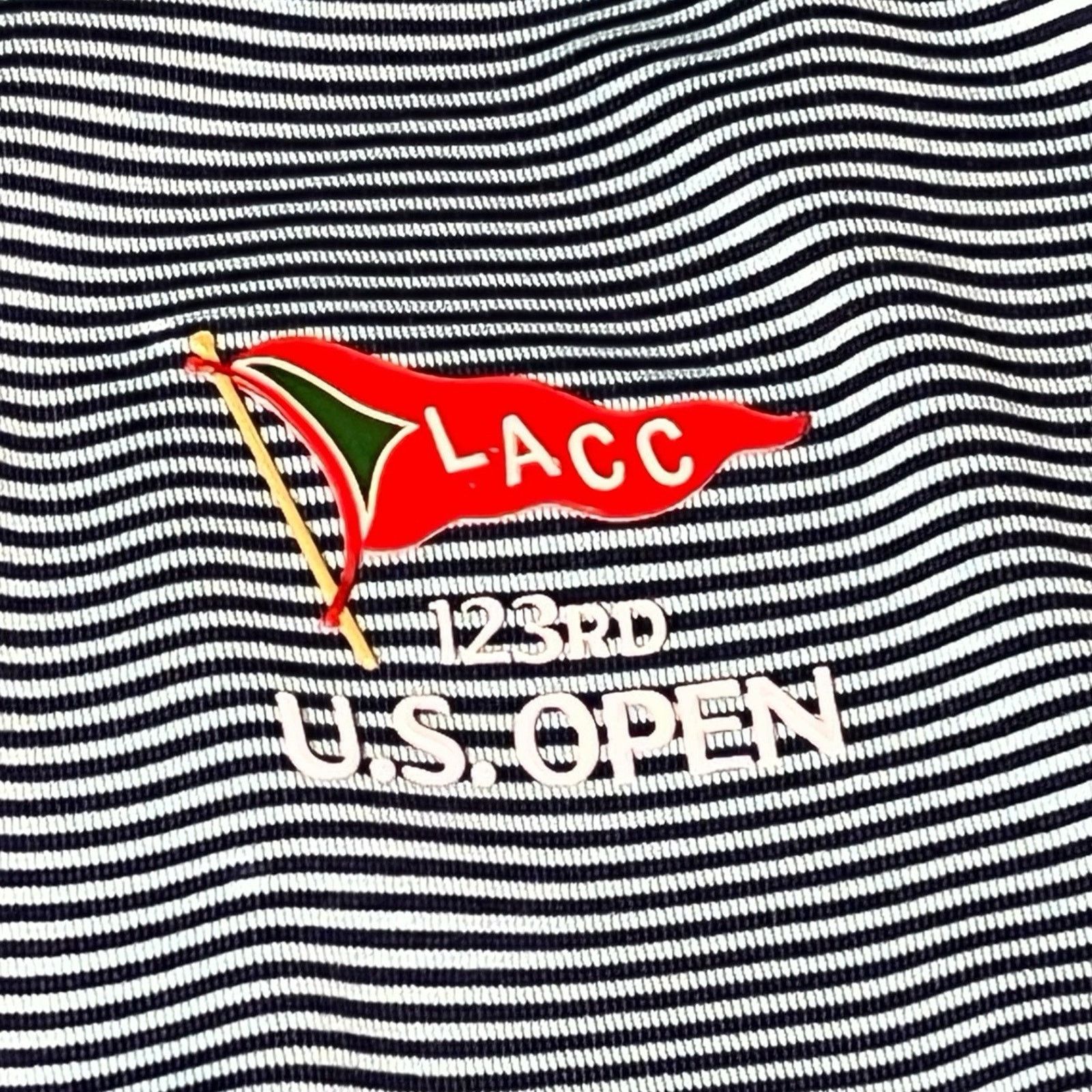 Golf Wang US Open USGA LACC Blue Golf Performance Polo XL 123rd NWT Size US XL / EU 56 / 4 - 5 Thumbnail