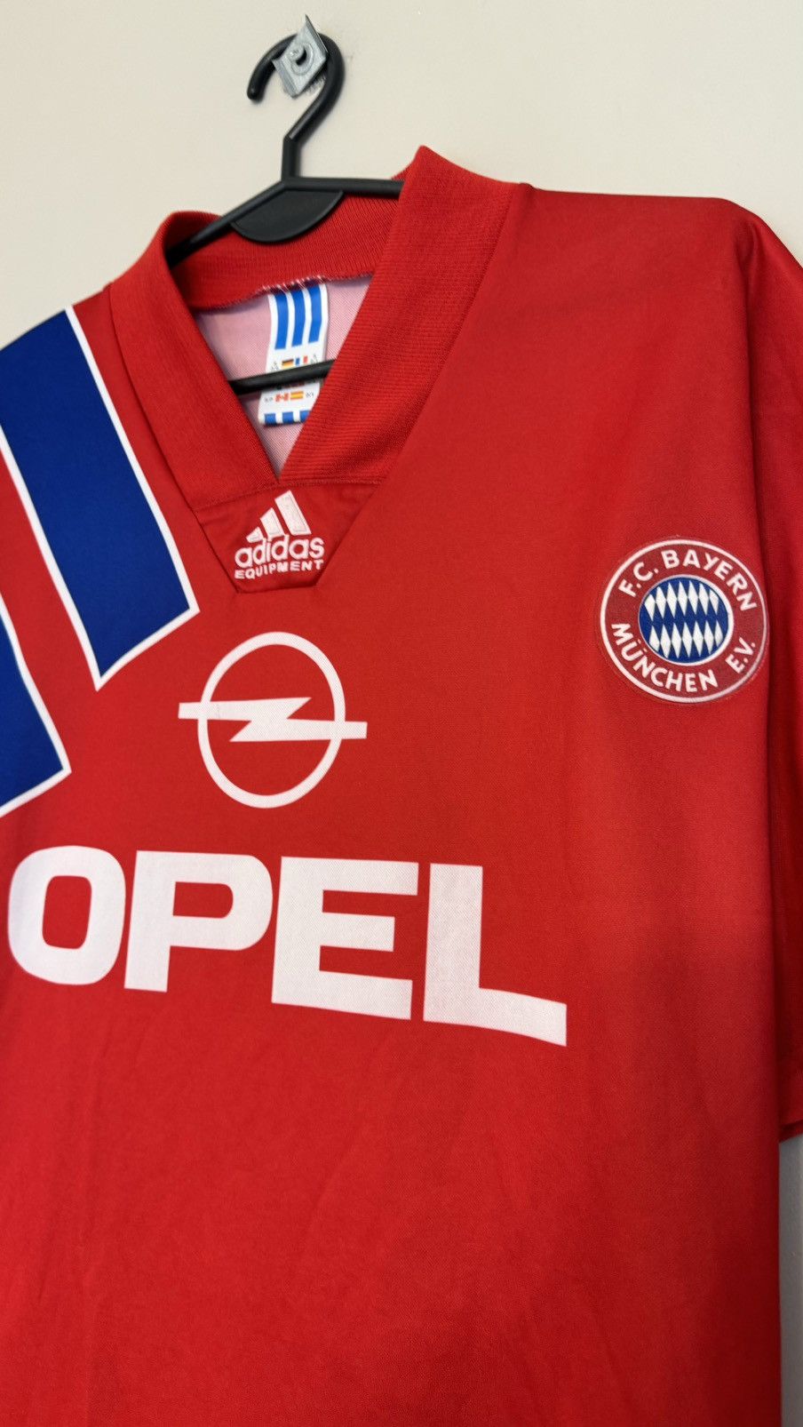 Adidas Adidas Bayern Munich 1991 1993 jersey vintage rare Size US S / EU 44-46 / 1 - 2 Thumbnail