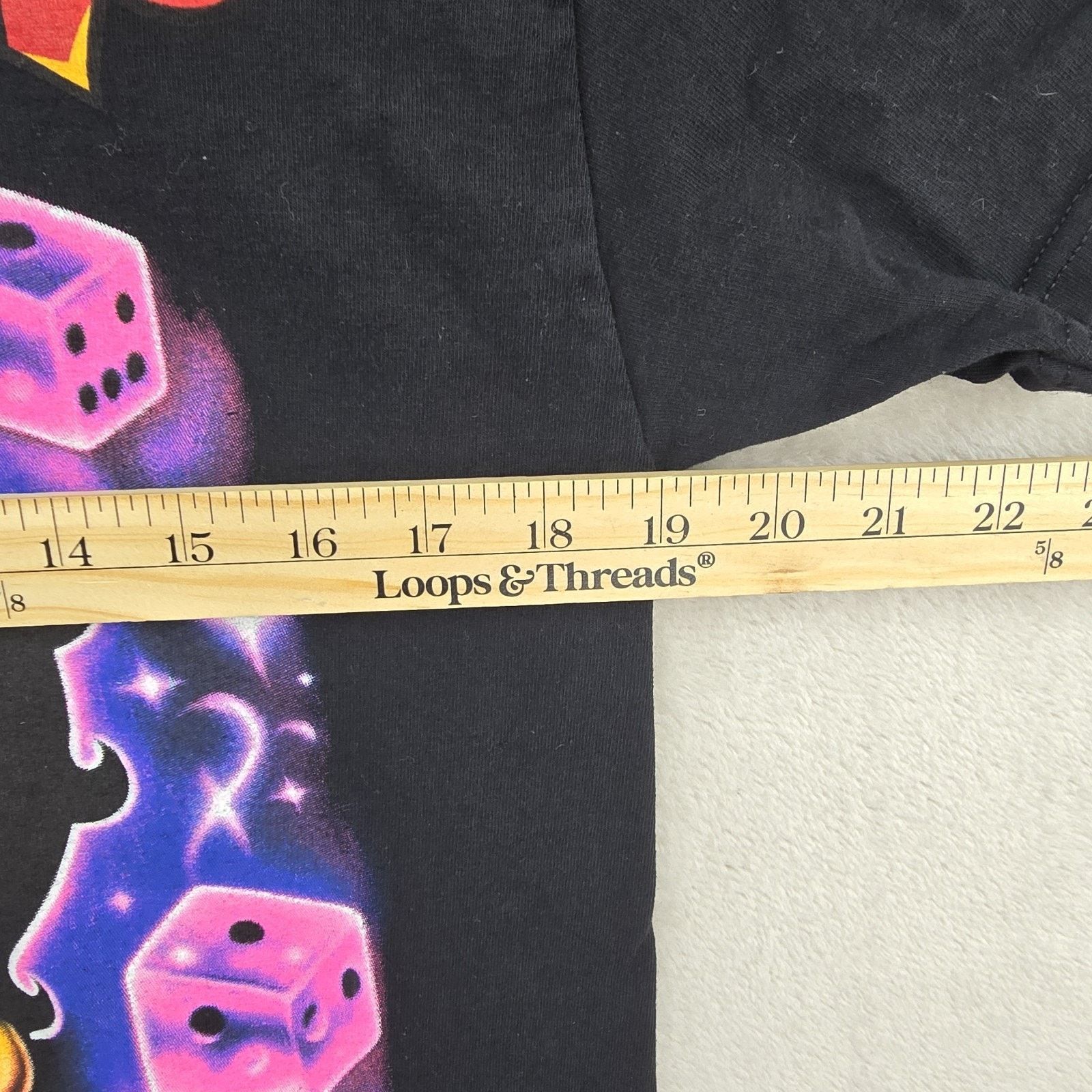 Other Betty Boop Shirt Medium Black Dice Retro Vintage Cartoon Size US M / EU 48-50 / 2 - 5 Thumbnail