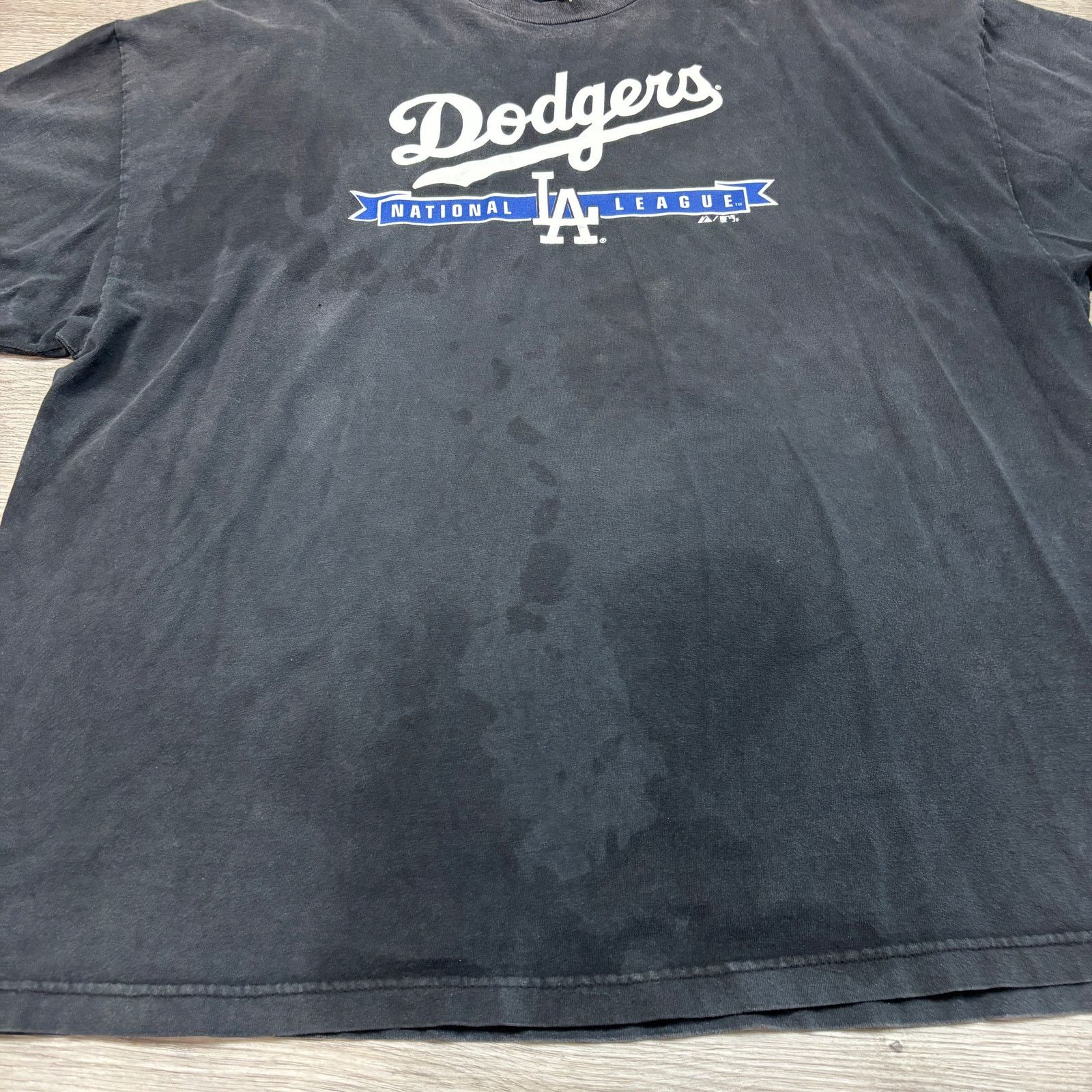 MLB × Majestic × Vintage Vintage Majestic LA Dodgers National League Shirt 3XL Y2K Size US XXL / EU 58 / 5 - 9 Thumbnail