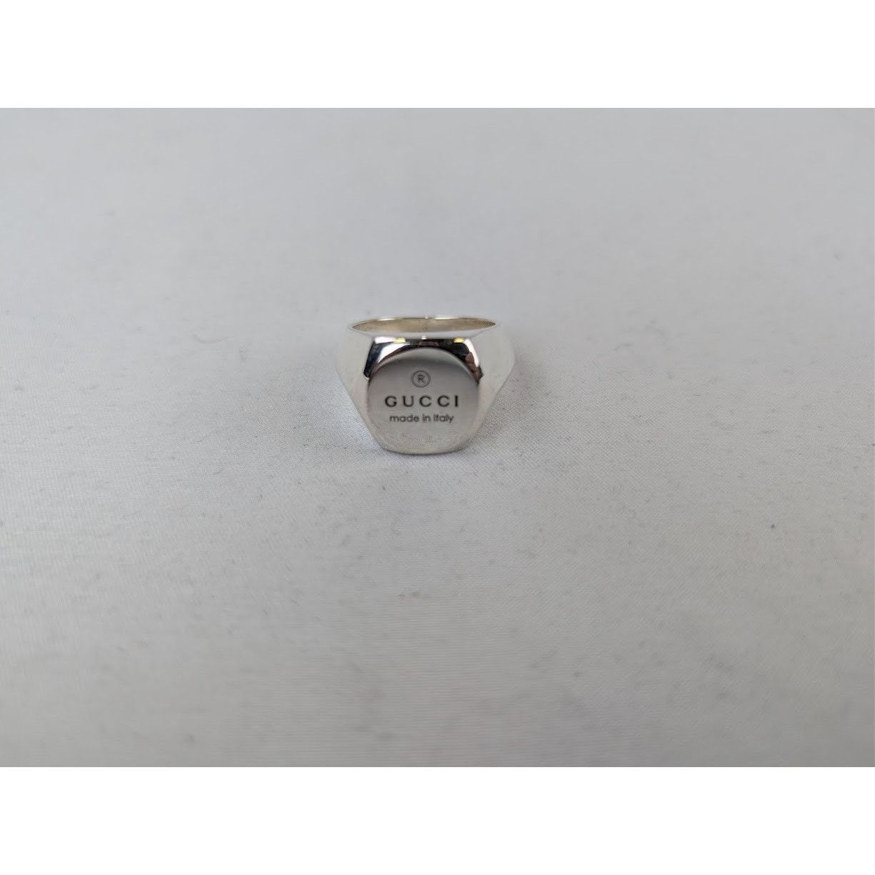 Gucci o1rshd1 Size: 21 / Trademark Ring in Silver Size ONE SIZE - 2 Thumbnail