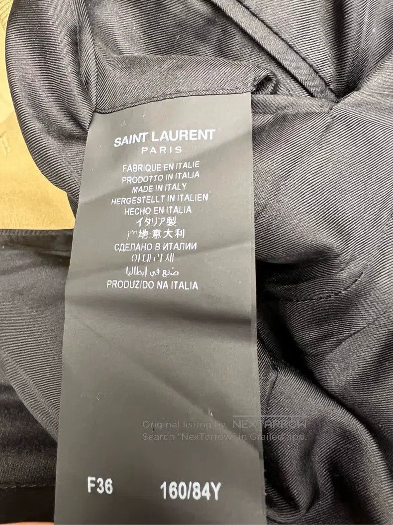 Saint Laurent Paris Saint Laurent Paris Coat i Size XS / US 0-2 / IT 36-38 - 5 Thumbnail