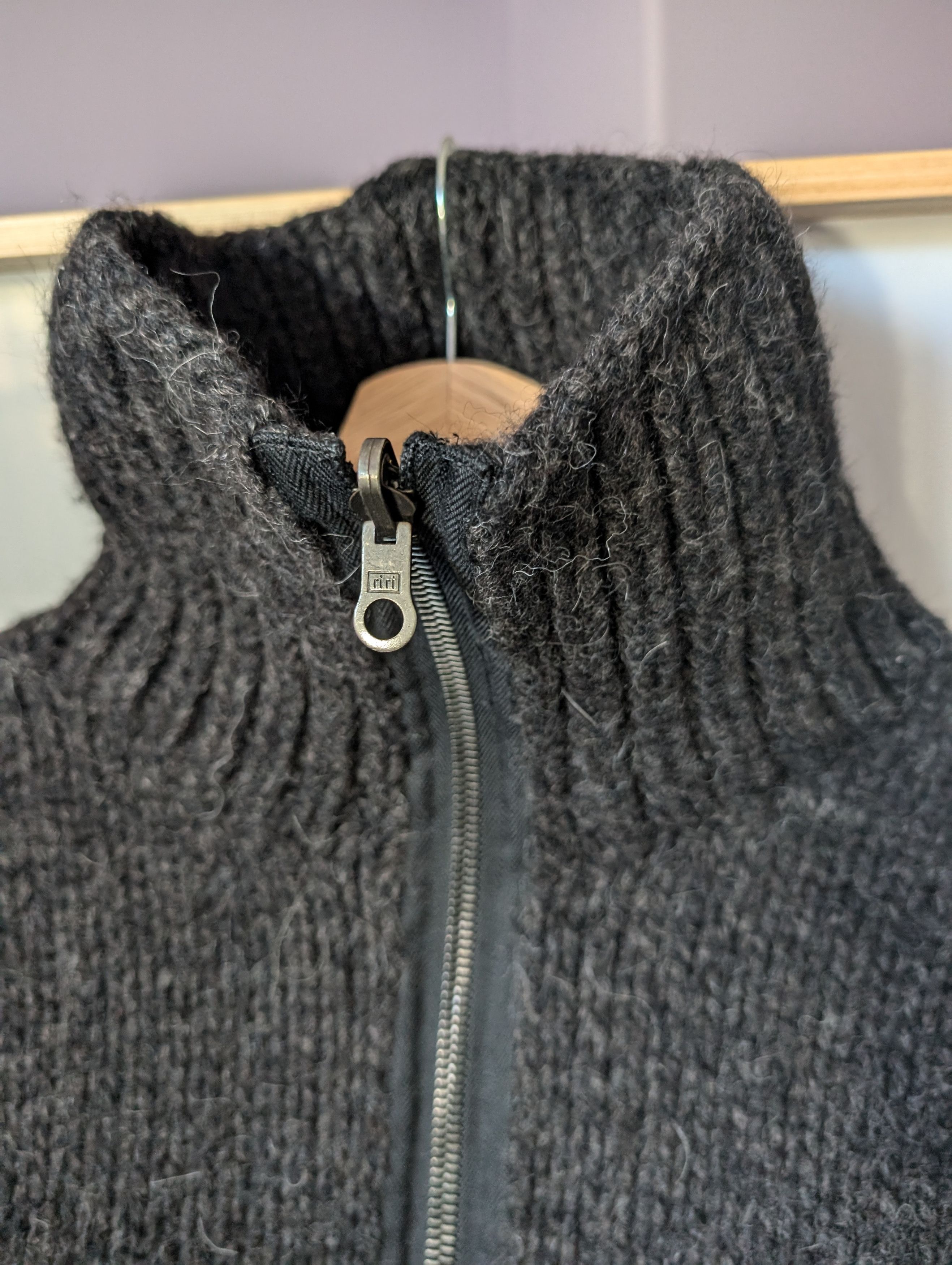Isamu Katayama Backlash Heavy alpaca wool zip up knit reversible Size US XS / EU 42 / 0 - 3 Thumbnail