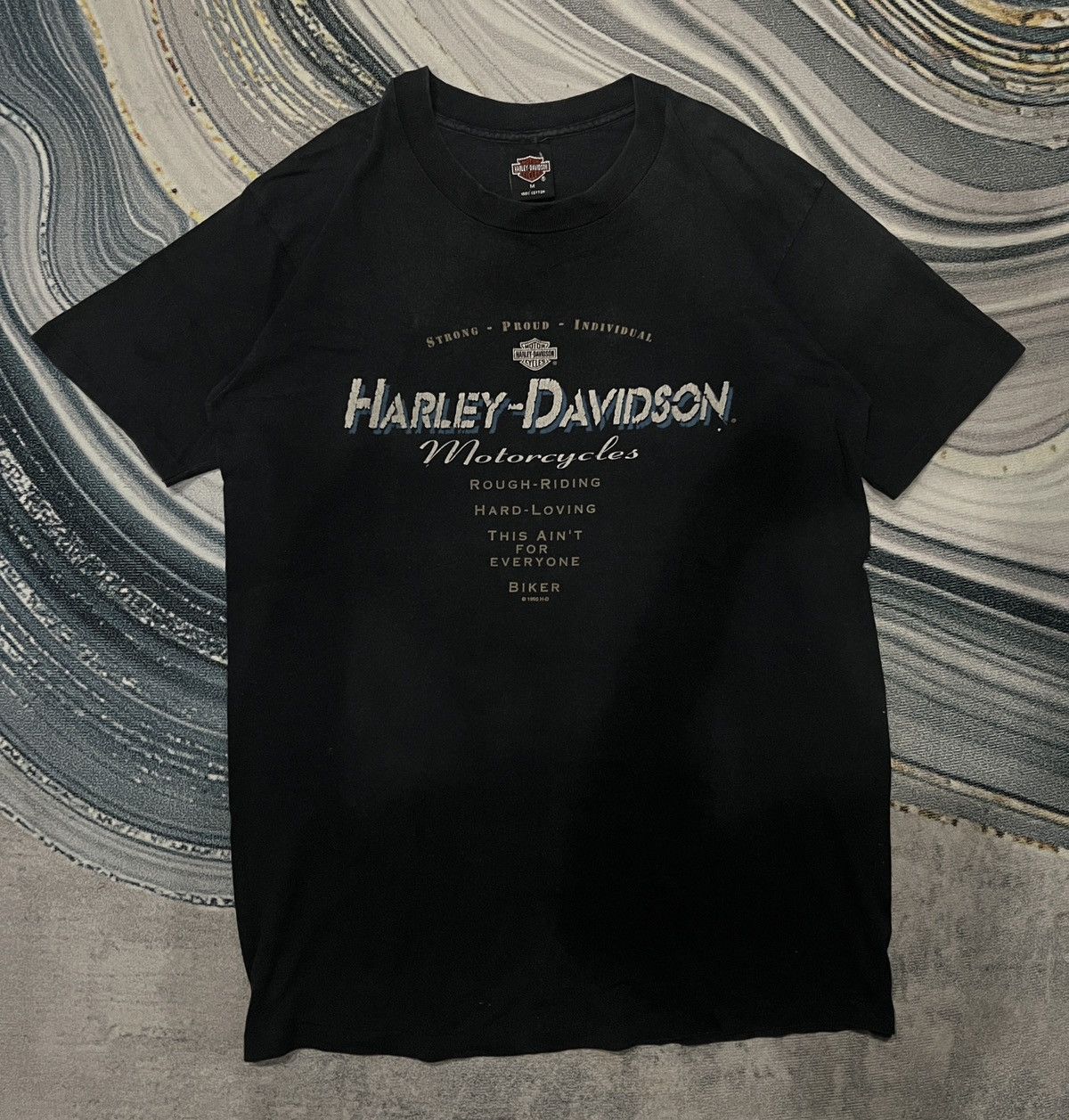 Harley Davidson 1995 Vintage Harley-Davidson Shirt Size M Size US M / EU 48-50 / 2 - 1 Thumbnail