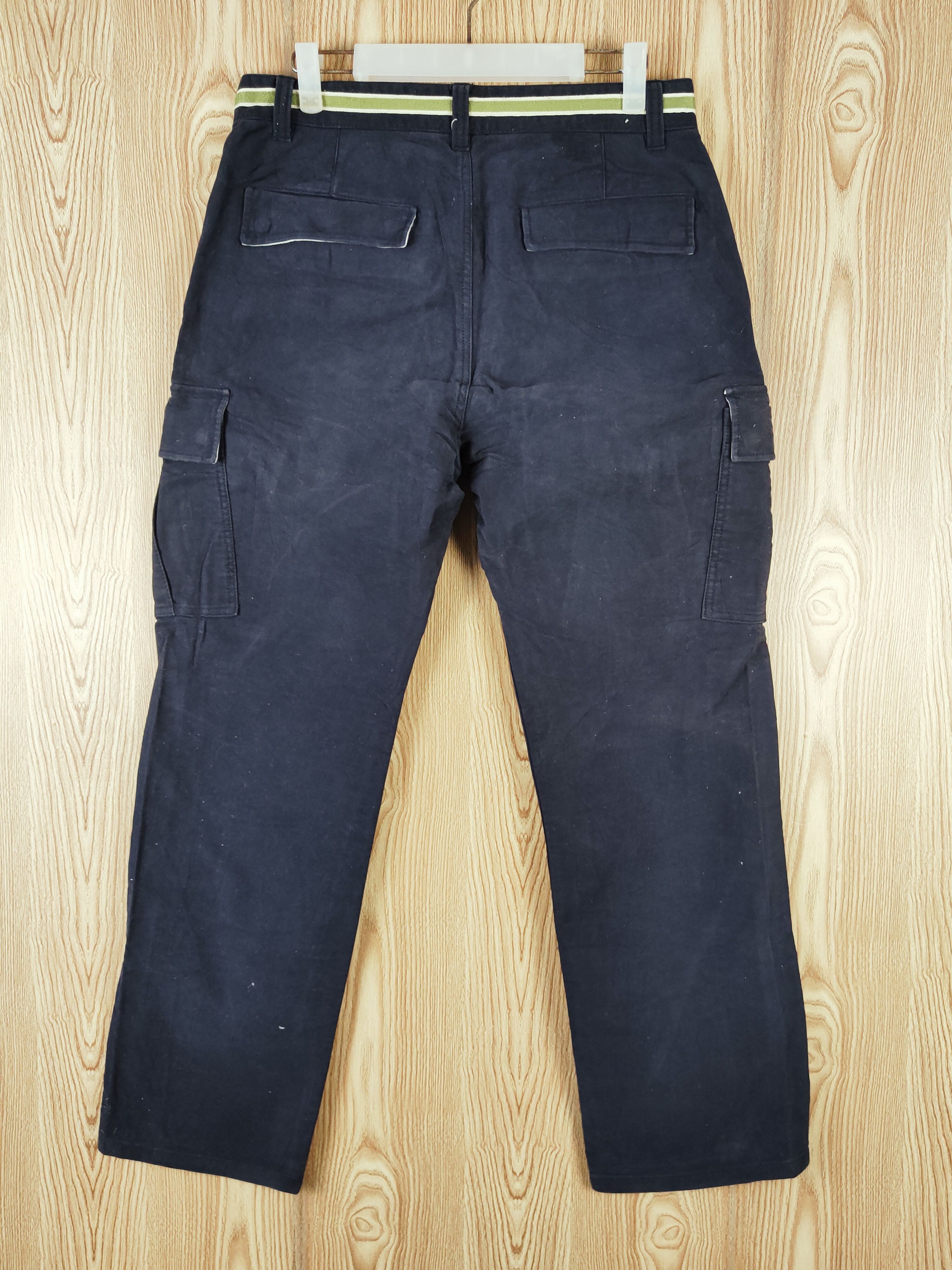Japanese Brand Ciqueto ikka Navy Multipocket Tactical Cargo Pants #W329 Size US 31 - 7 Thumbnail