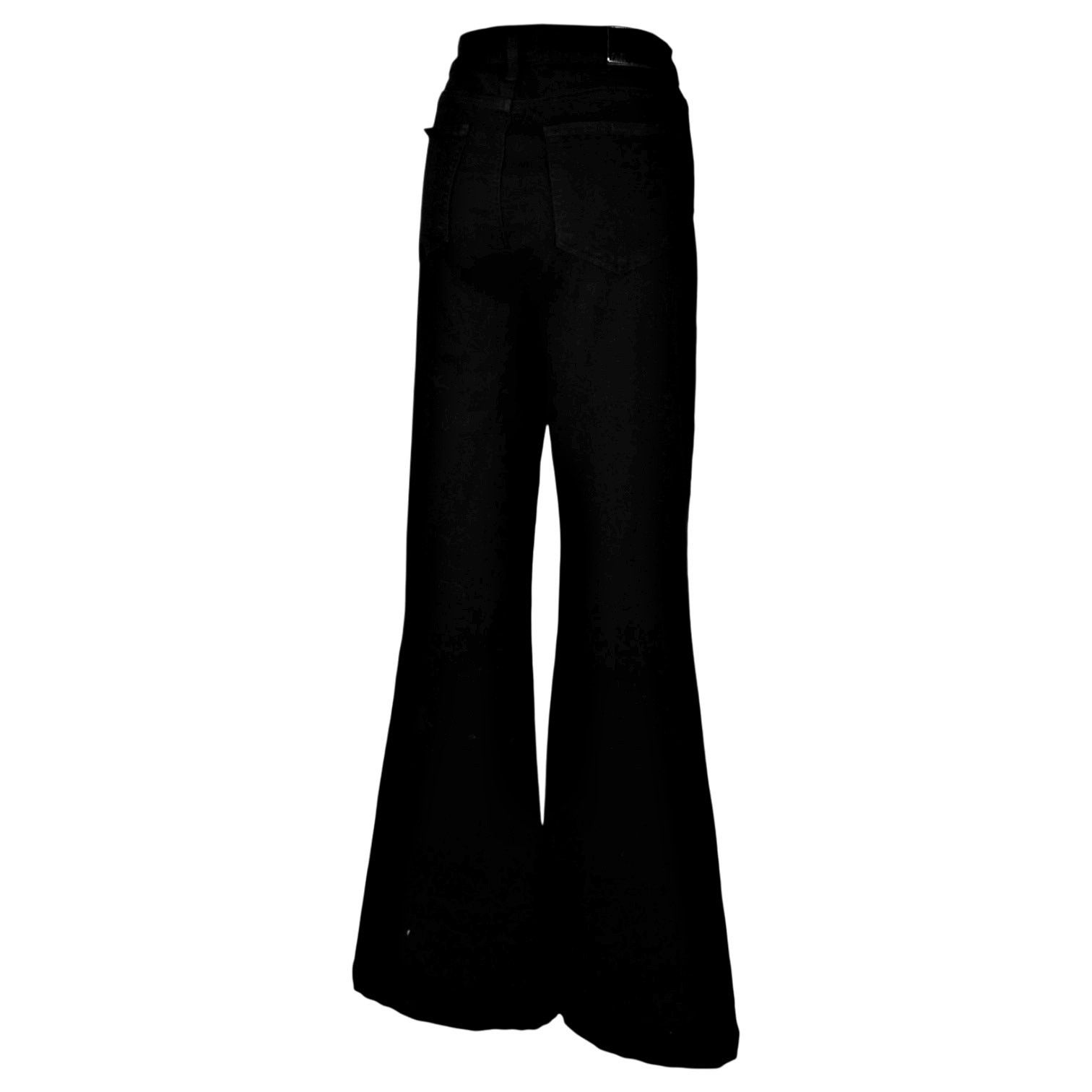 Paige Paige High Rise Genevieve Patch Pockets Black Shadow Jeans Size 30" / US 8 / IT 44 - 3 Thumbnail