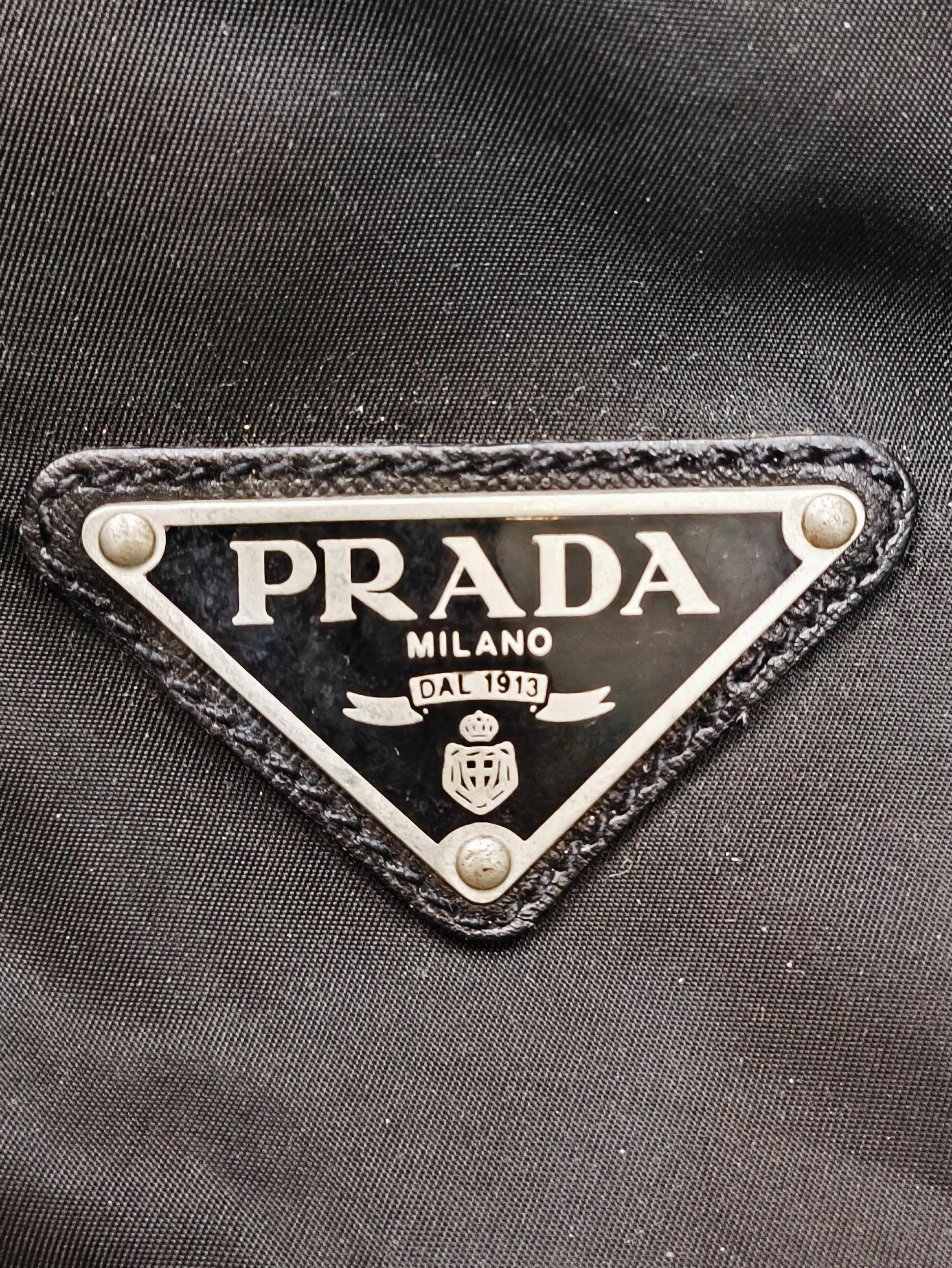 Prada Prada Tessuto Nylon Black Travel Bag Size ONE SIZE - 5 Thumbnail
