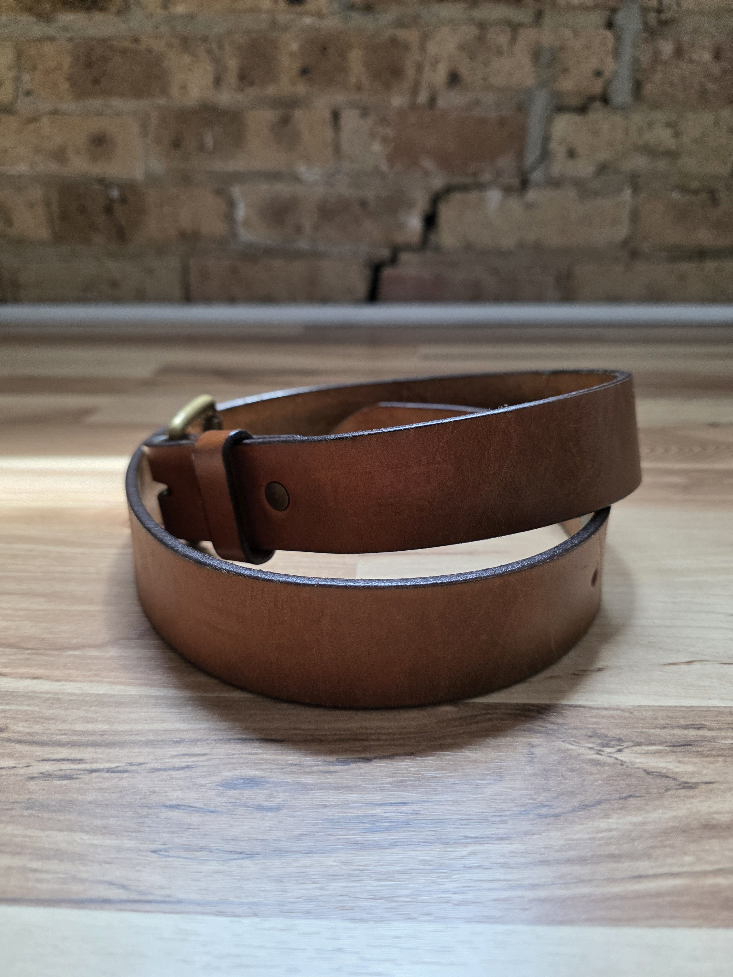 Tanner Goods Tanner Goods Saddle Tan Belt Size 30 Size 30 - 1 Thumbnail