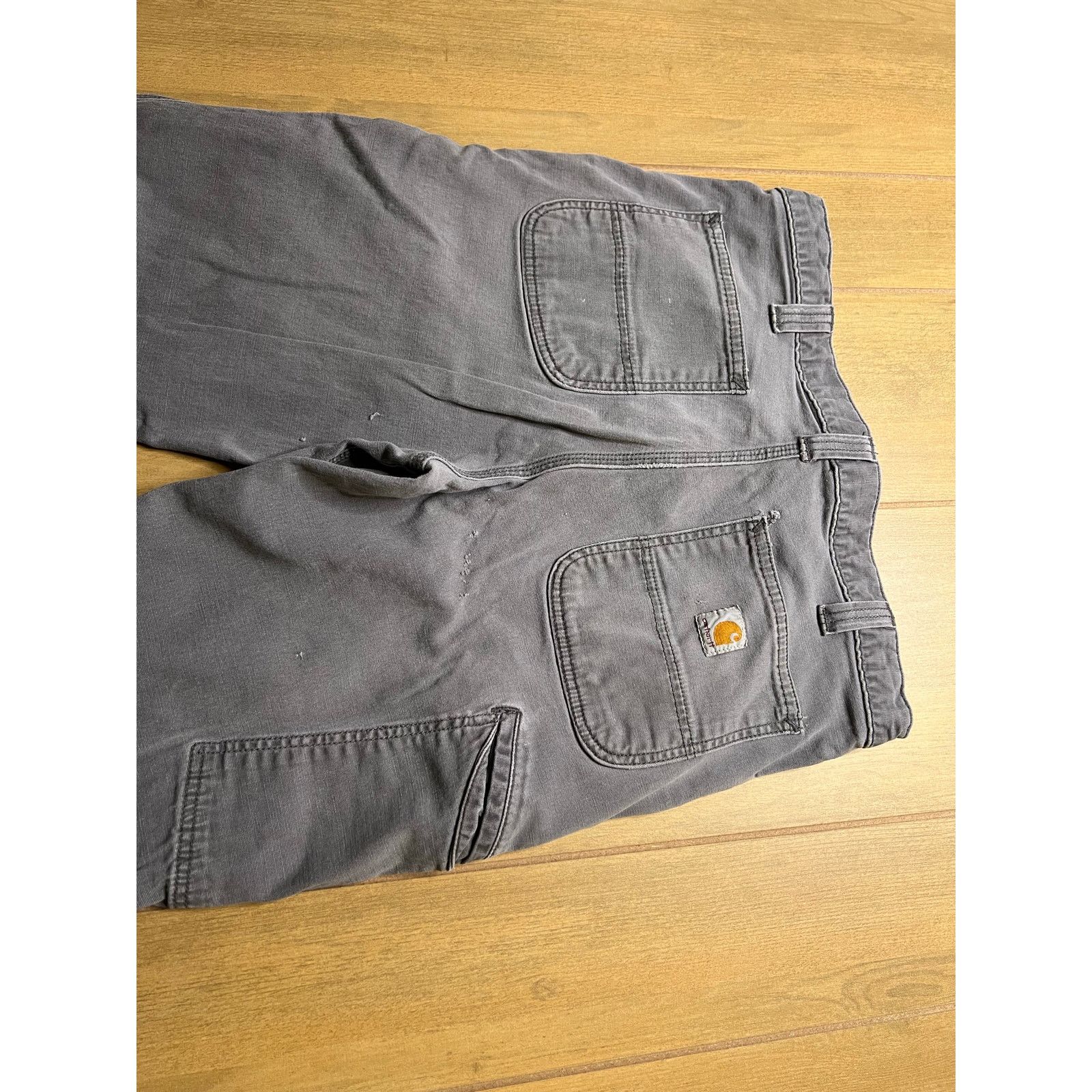 Carhartt Carhartt Distress Carpenter Relaxed Gray Men Sz 36x30 Pants Size US 36 / EU 52 - 11 Thumbnail