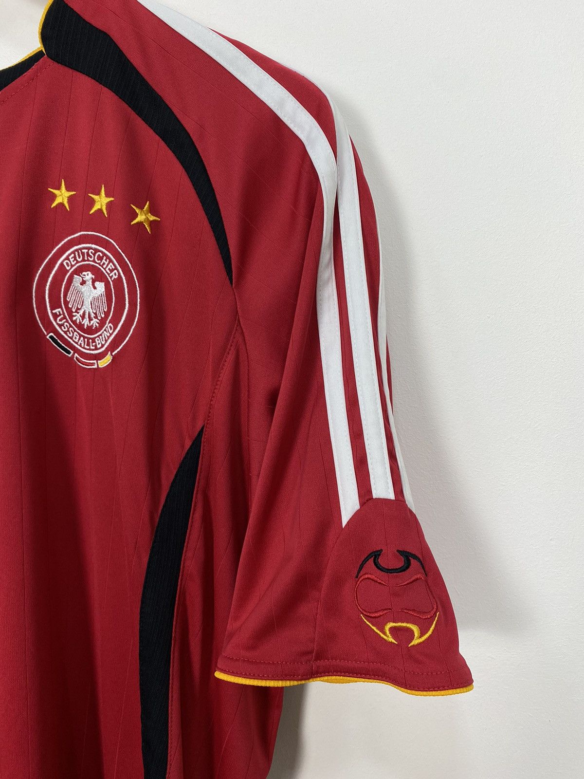 Vintage ADIDAS GERMANY FORMOTION MATCH WC 2006 Schweinsteiger Jersey Size US XL / EU 56 / 4 - 7 Thumbnail