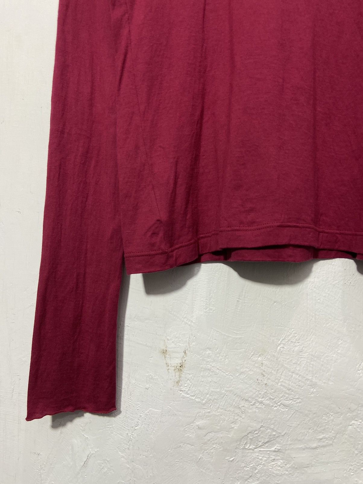 agnes b. Agnes B Long Sleeve Stretch Tshirt Size M / US 6-8 / IT 42-44 - 14 Thumbnail