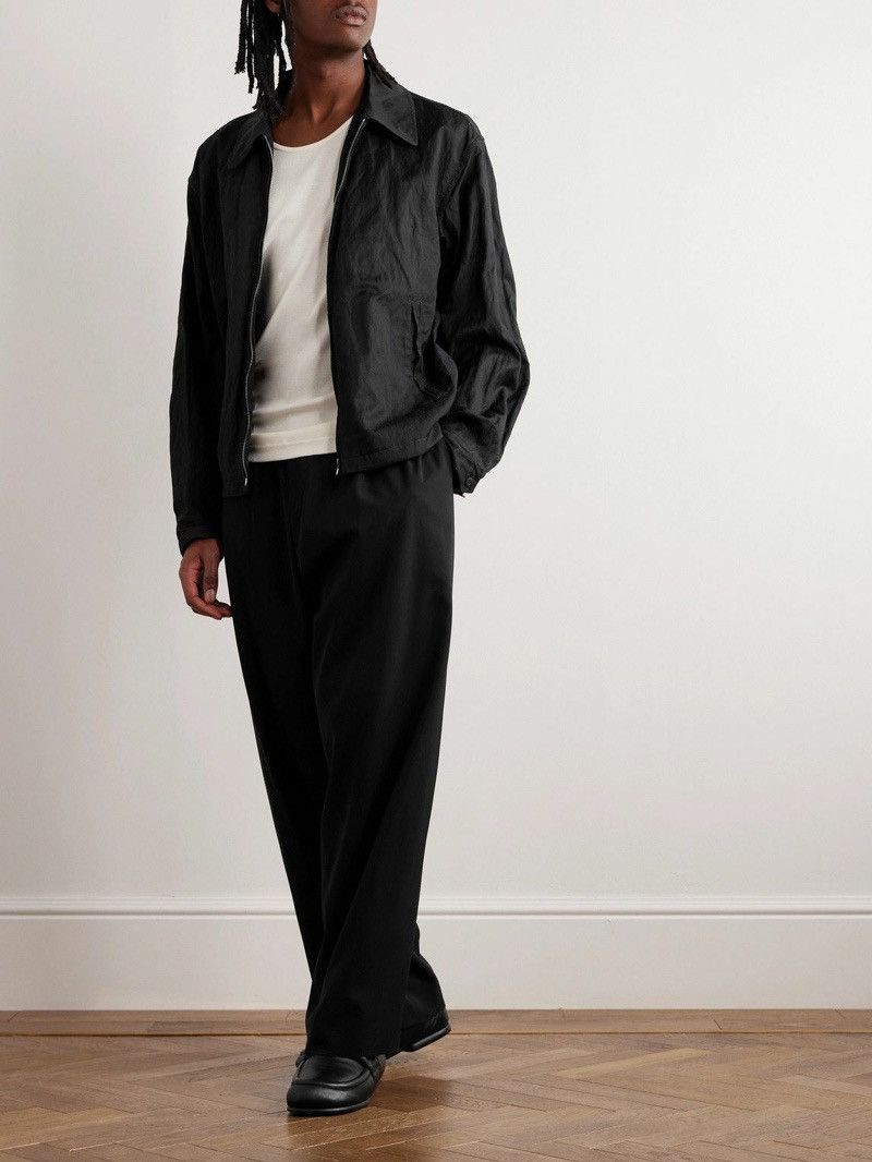 Lemaire Lemaire Black Crinkled Jacket Size US L / EU 52-54 / 3 - 6 Thumbnail