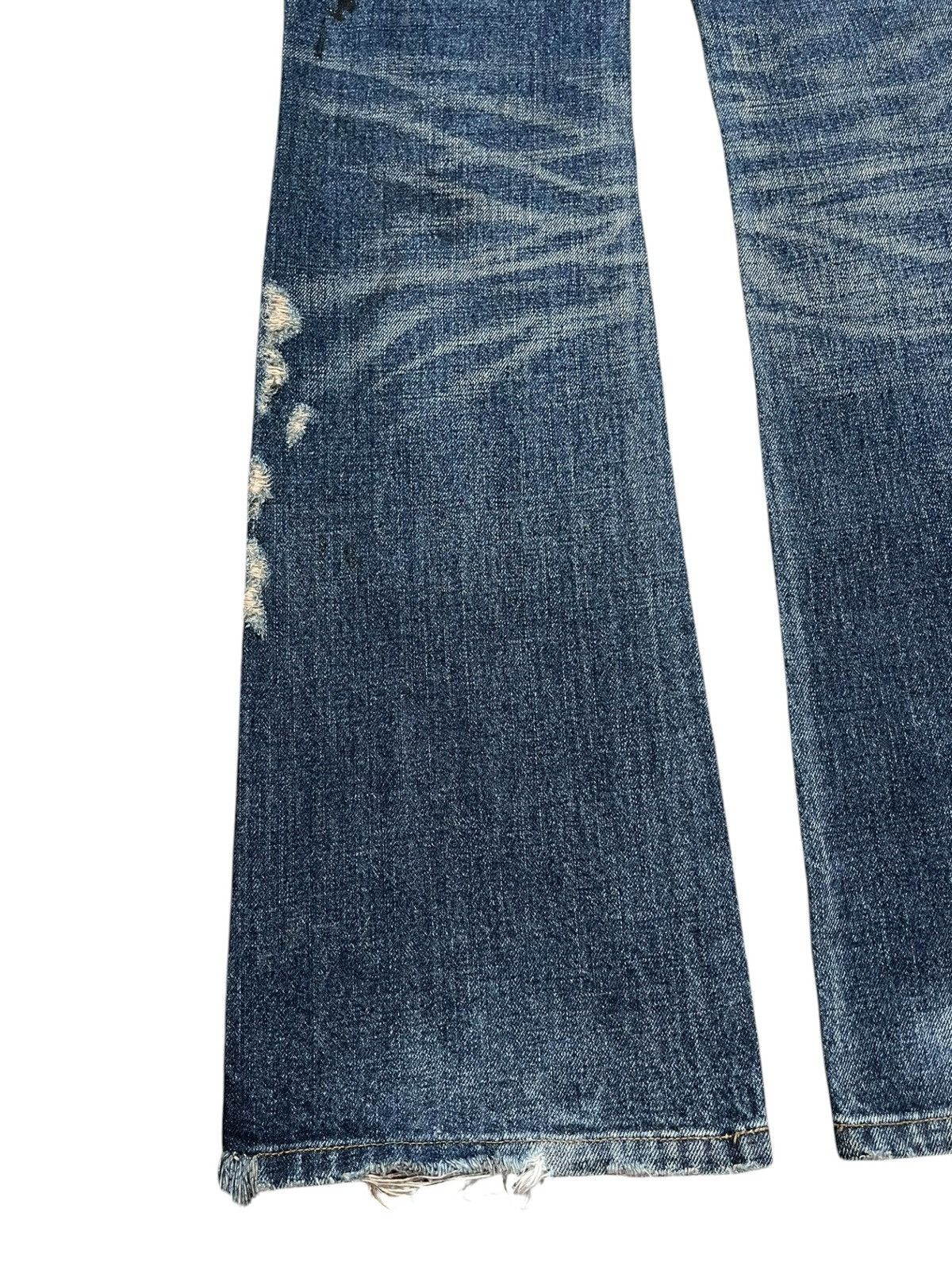 GOSTAR DE FUGA Flare 🔥 Fuga Distressed Lowrise Denim Pants Size US 31 - 6 Thumbnail