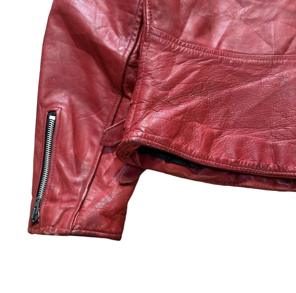 Branded Leather Vtg Branded Garments Double Collar Leather Jacket Size US S / EU 44-46 / 1 - 12 Thumbnail