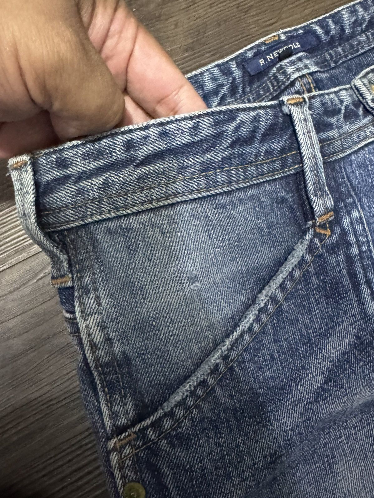 Paul Smith R.Newbold Side Zipper Denim Jeans size 30 Size US 30 / EU 46 - 6 Thumbnail