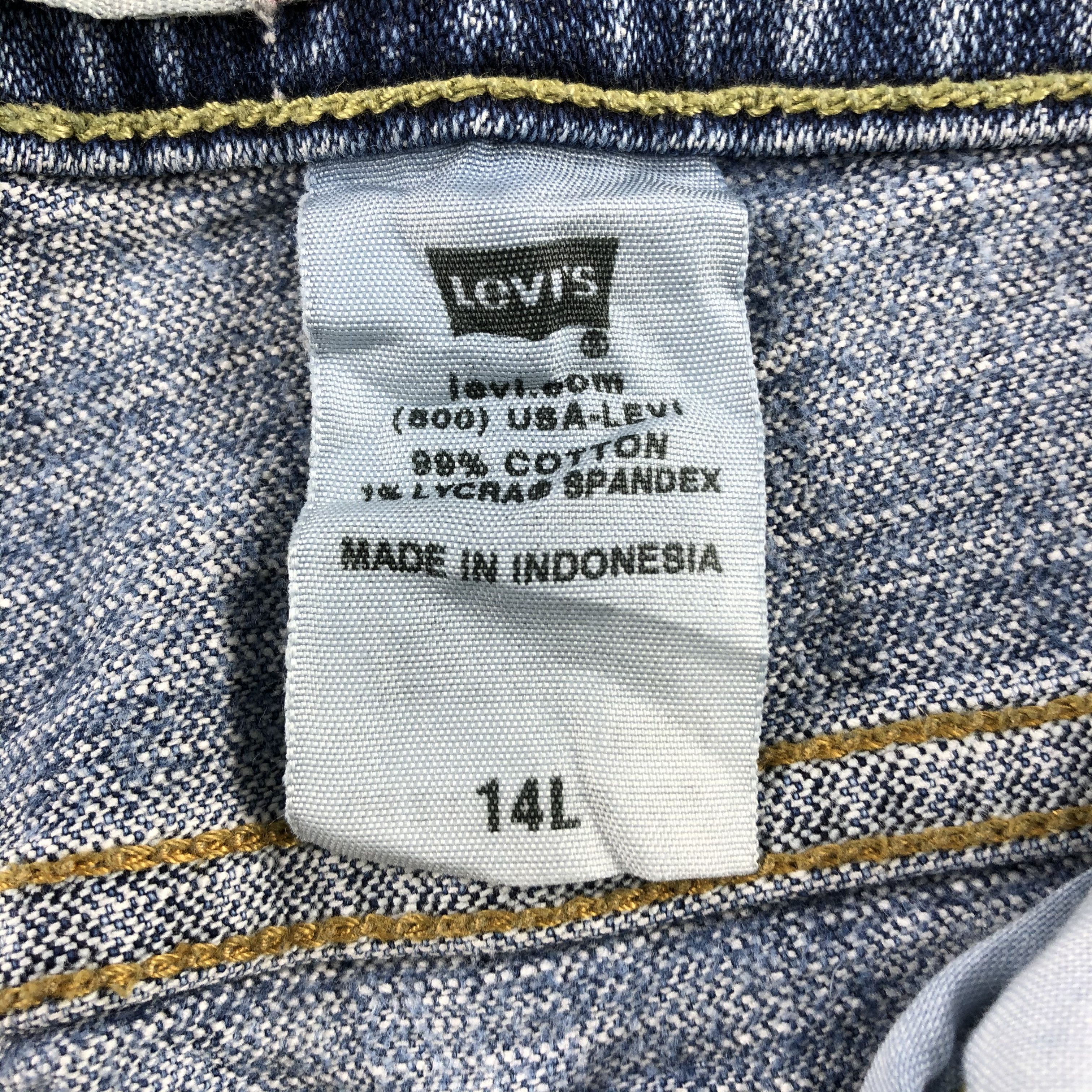 Levi's Vintage Blue Wash Levis 505 Jeans-J2202 Size US 34 / EU 50 - 14 Thumbnail