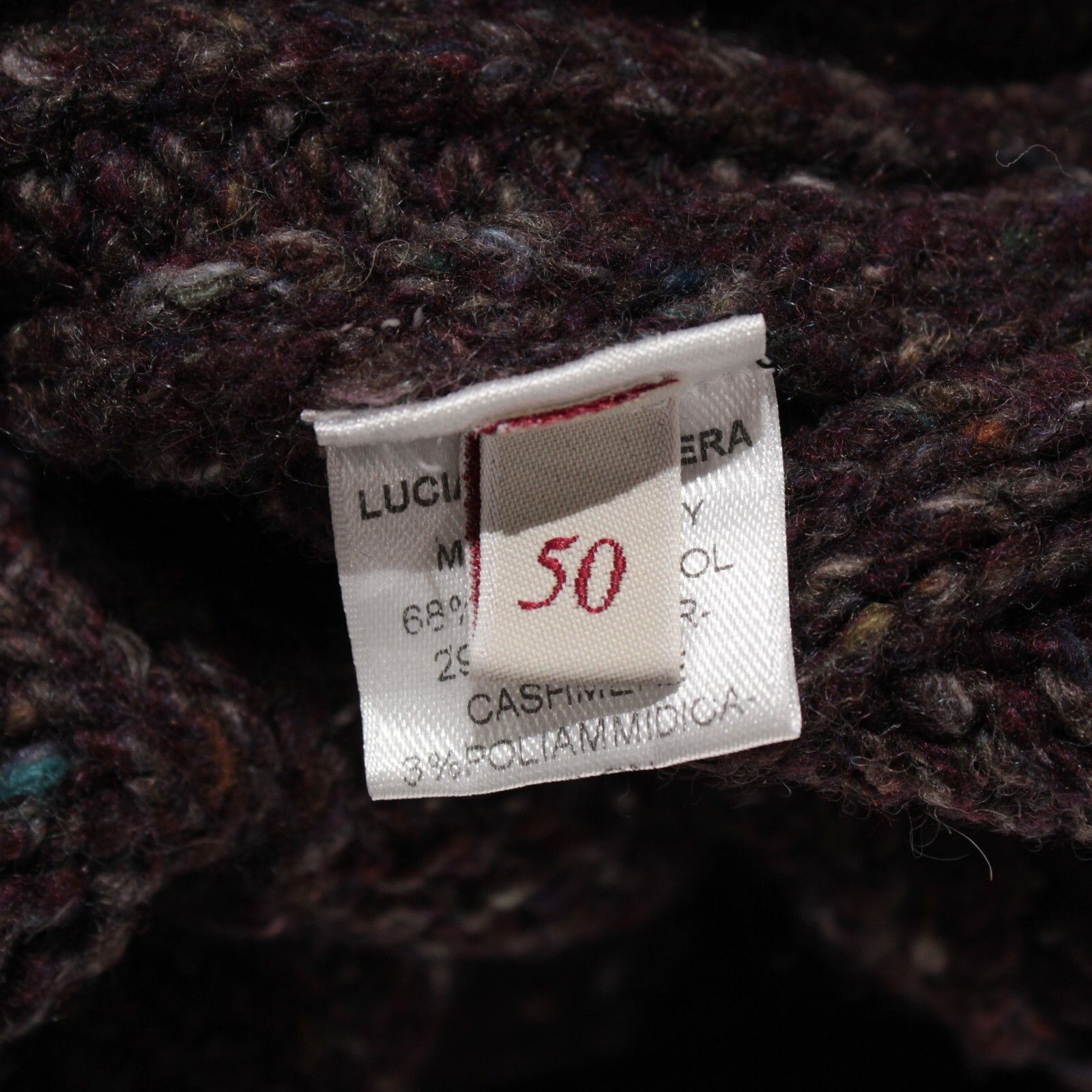 Luciano Barbera Luciano Barbera Sweater Size US M in Purple Size US M / EU 48-50 / 2 - 9 Thumbnail