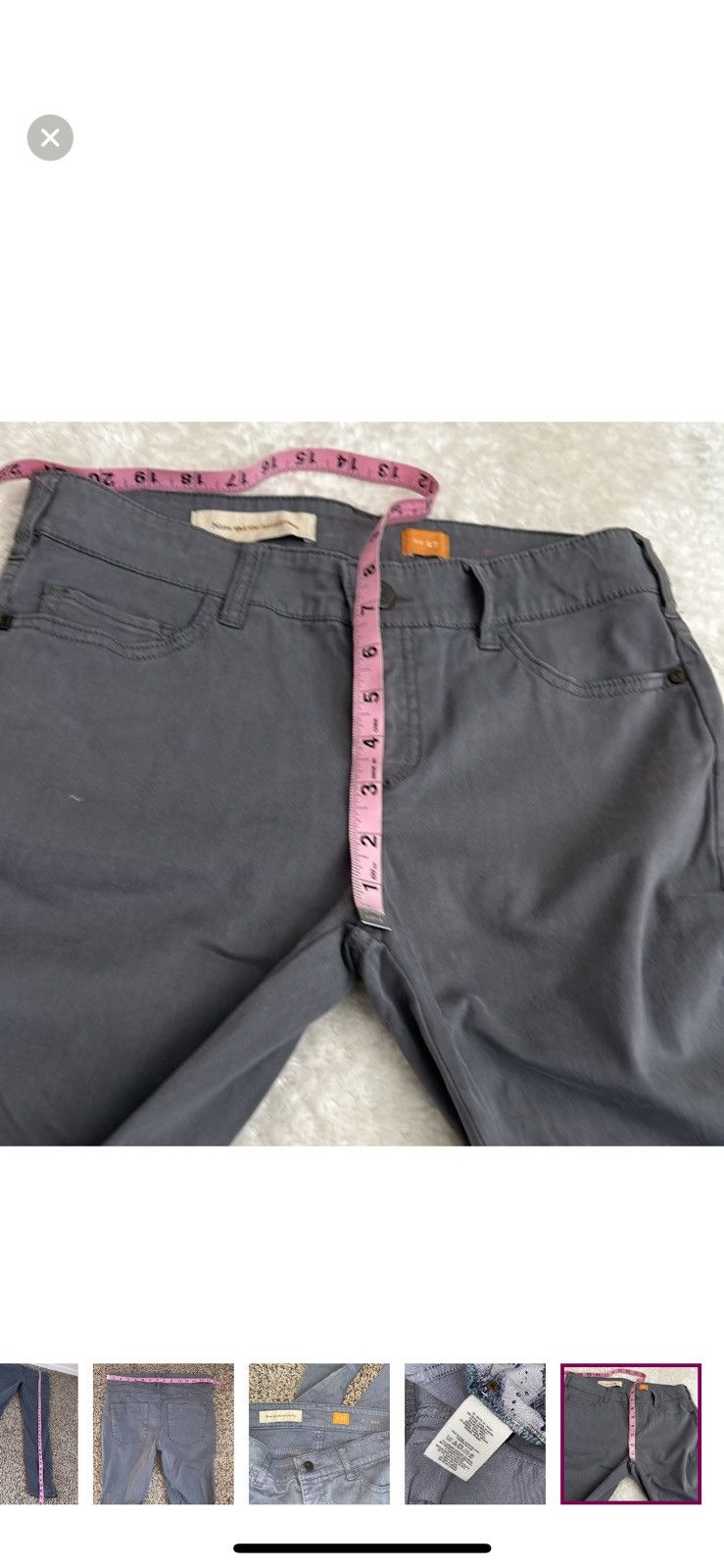 Anthropologie Anthropologie pilcro + the letterpress serif skinny pants Size 27" / US 4 / IT 40 - 8 Thumbnail