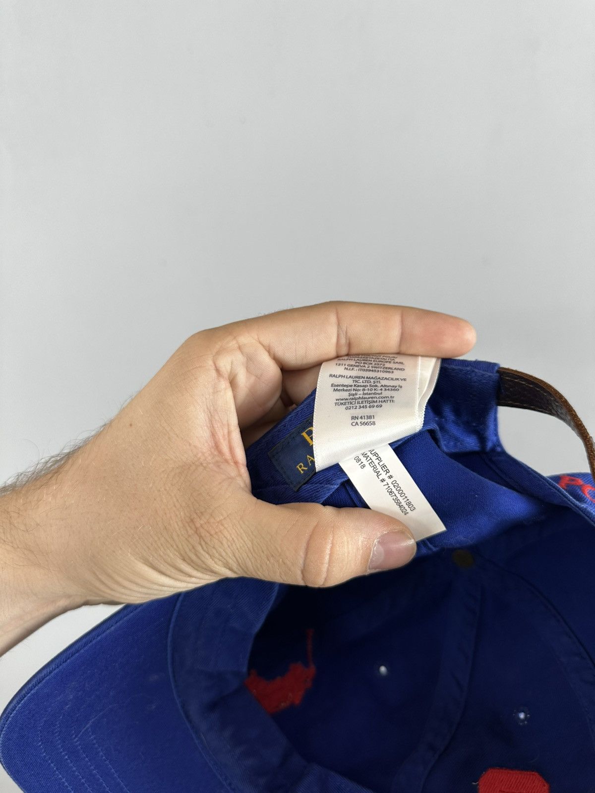 Polo Ralph Lauren Vintage Polo Ralph Lauren Cap Hat Size ONE SIZE - 5 Thumbnail