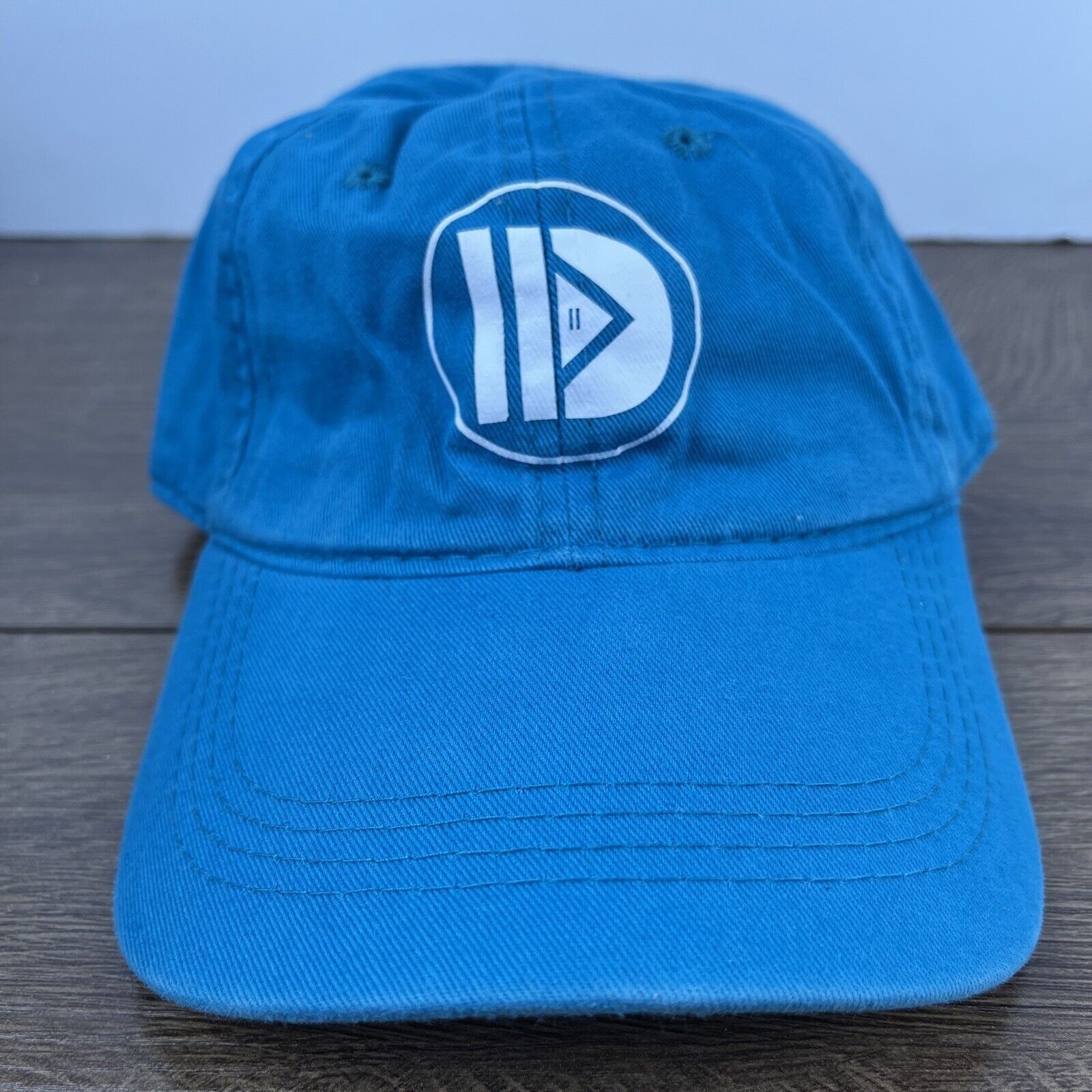 Other Pause Play Hat Blue Hat Adjustable Blue Adult Size Hat Size ONE SIZE - 1 Thumbnail