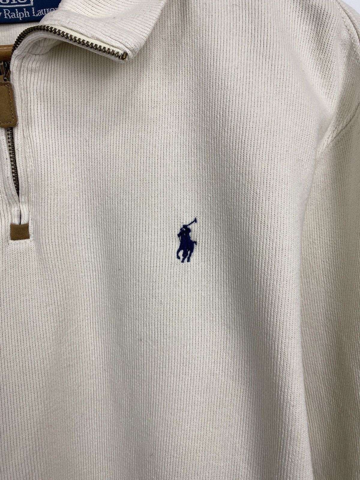 🇺🇸 Vintage 90s Ralph Lauren Knitted 1/4 Zip Sweater