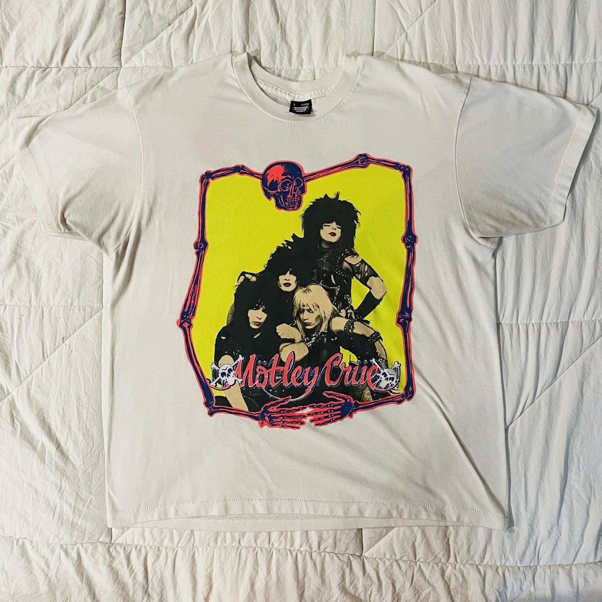 Band Tees × Vintage Vintage 1989 Motley Crue Dr Feel Good Portrait T-Shirt Large Size US L / EU 52-54 / 3 - 1 Thumbnail