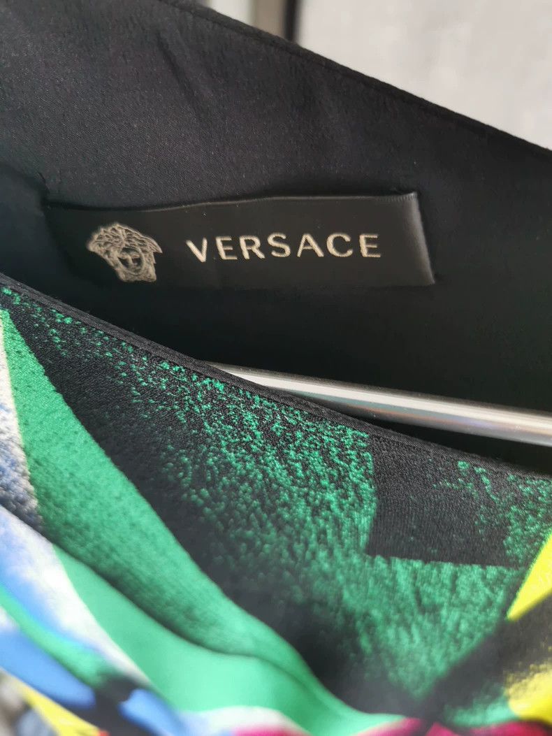Versace Versace Genuine color-blocked sleeveless dress Size S / US 4 / IT 40 - 3 Thumbnail