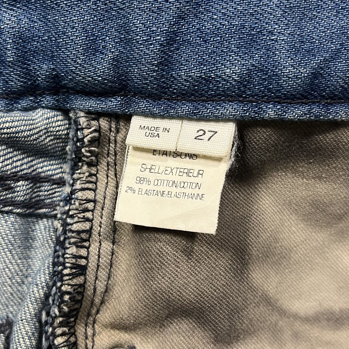 Helmut Lang Vintage Helmut Lang Button Fly Jeans Pants with Buckle Back Size US 34 / EU 50 - 9 Thumbnail