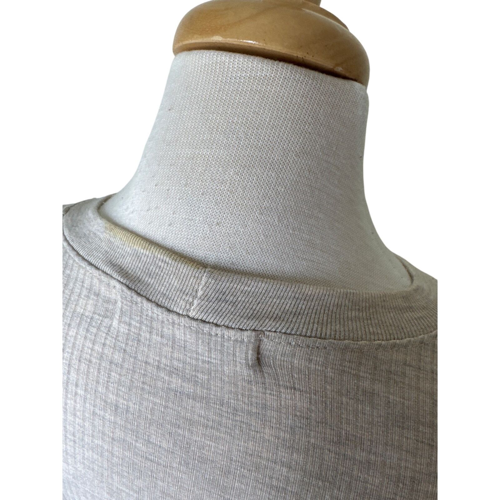 Jonathan Simkhai JONATHAN SIMKAHI Standard Ribbed Button Long Sleeve Top Size S / US 4 / IT 40 - 4 Thumbnail