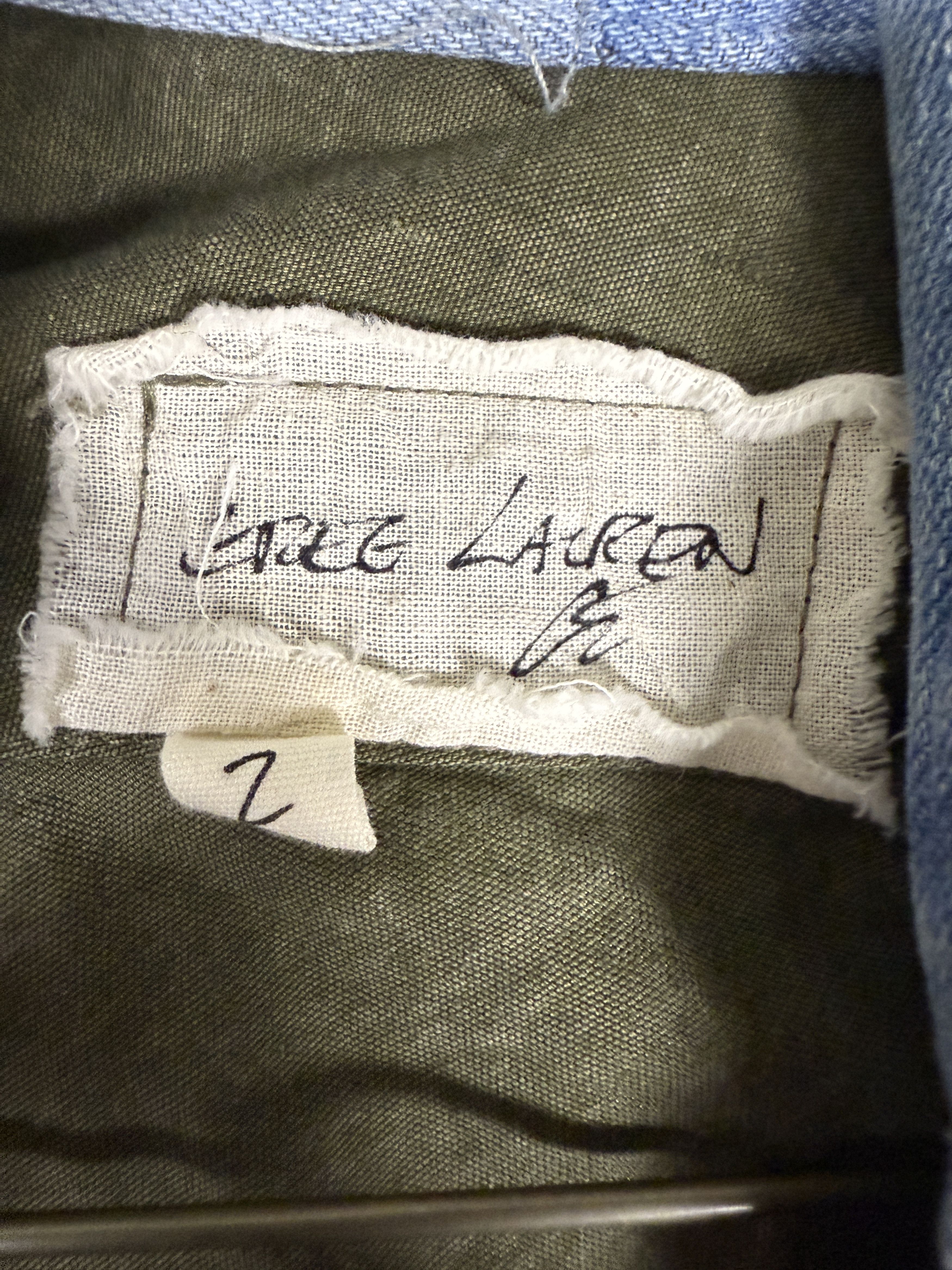 Greg Lauren $1200 Greg Lauren Army Tent GL1 Size US M / EU 48-50 / 2 - 8 Thumbnail