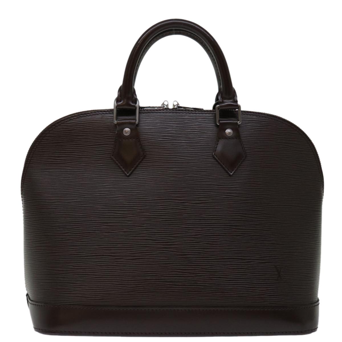 Louis Vuitton Alma Brown Leather Handbag (Pre-Owned) Size ONE SIZE - 1 Thumbnail