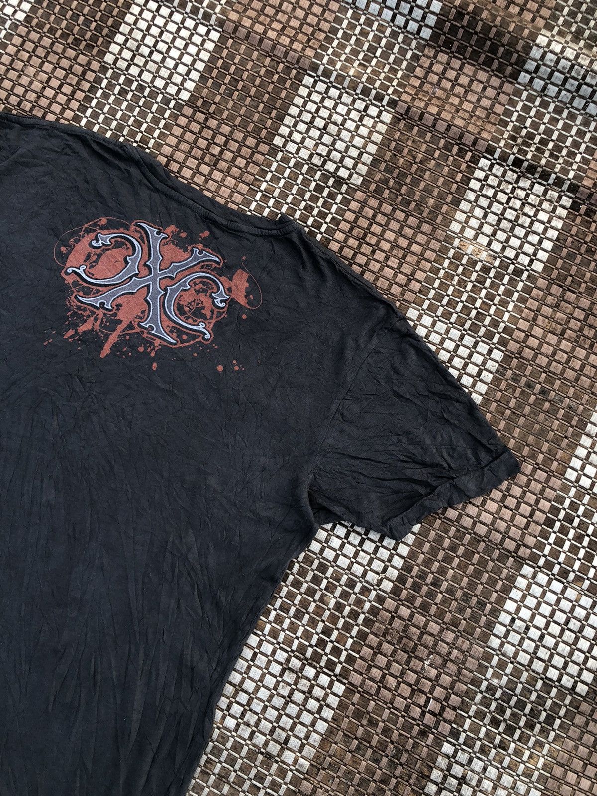Affliction × Ed Hardy × Vintage Vintage Y2K Xtreme Couture Skulls Punk Affliction Tee Size US XL / EU 56 / 4 - 10 Thumbnail