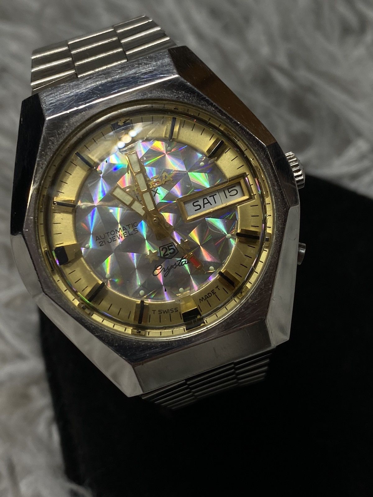 Other Tressa Crystal Automatic 21 Jewels Swiss Made Size ONE SIZE - 4 Thumbnail