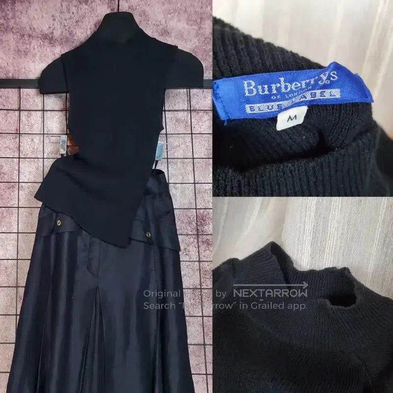 Burberry Burberry Black Wool Blend High Neck Knit Top. Size M / US 6-8 / IT 42-44 - 1 Thumbnail
