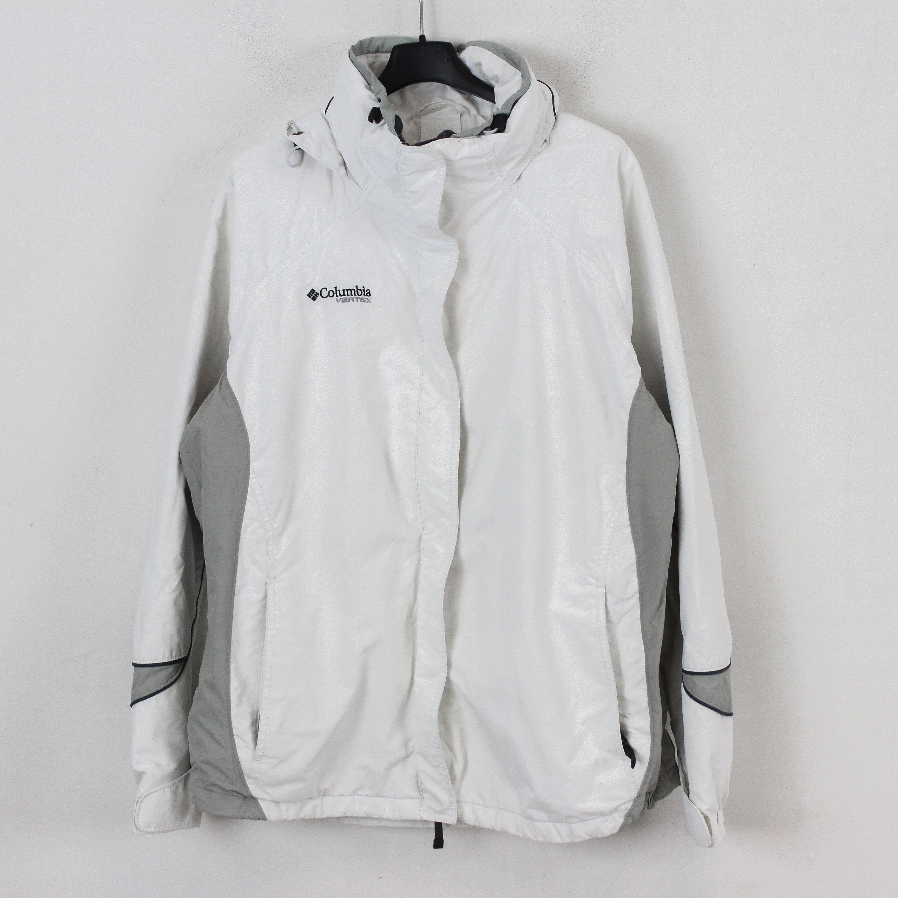 Columbia Vertex Women L Hooded Jacket Coat Parka Waterproof Nylon Top Size L / US 10 / IT 46 - 1 Thumbnail