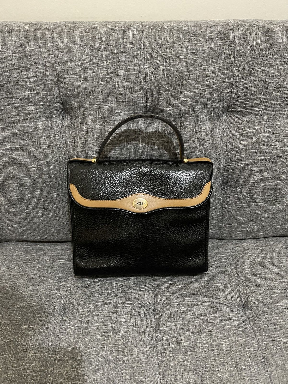 Dior × Vintage Christian Dior Kelly top handle Satchel bag Size ONE SIZE - 17 Thumbnail