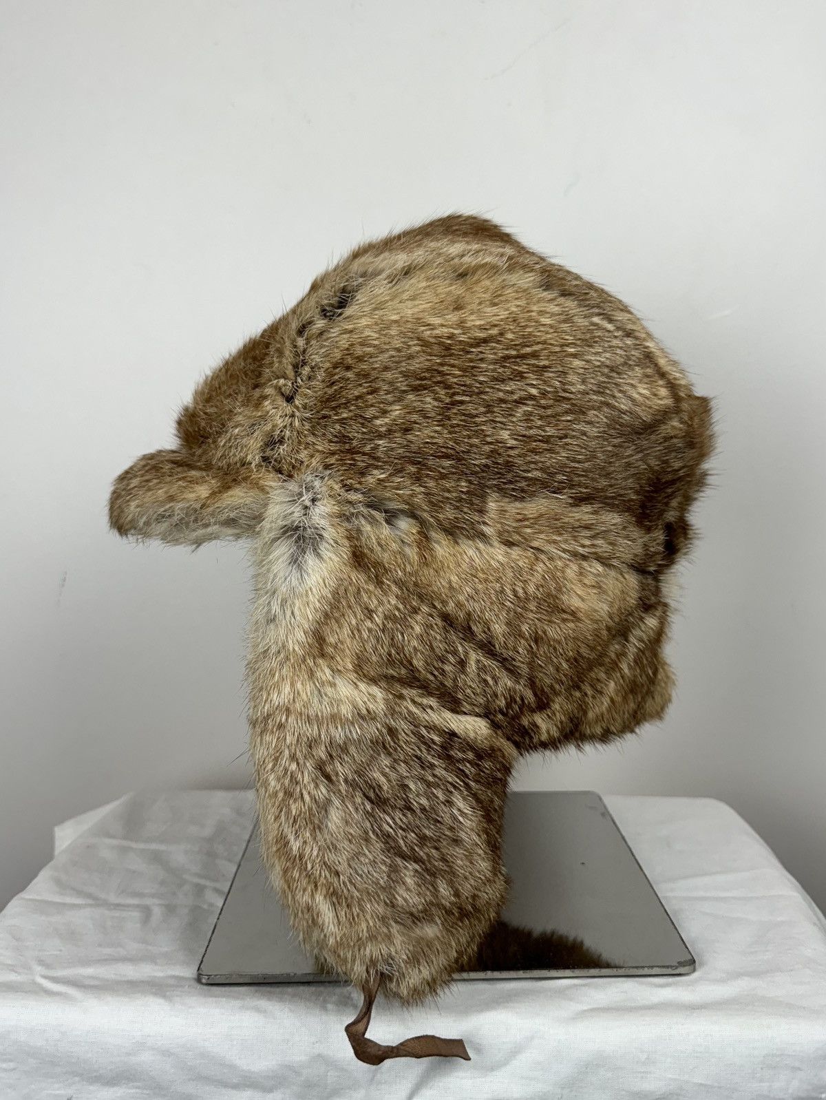 Vintage Vintage fur Chinese hat Golden Leaf original streetwear item Size ONE SIZE - 2 Thumbnail