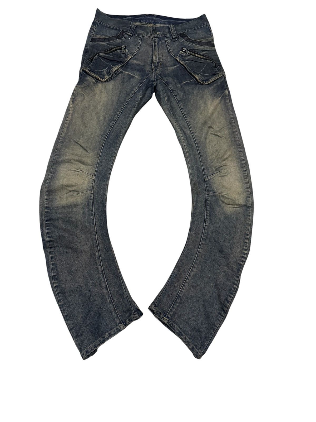 Japanese Brand × PPFM × Tornado Mart PPFM J-Cut Curve Denim | Grailed