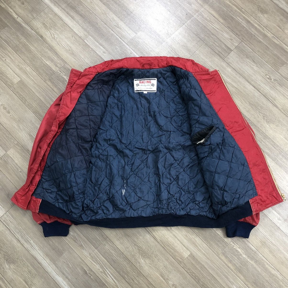 Formula 1 × Vintage Vintage Formula 1 World Championship Racing Bomber Jacket Size US L / EU 52-54 / 3 - 3 Thumbnail