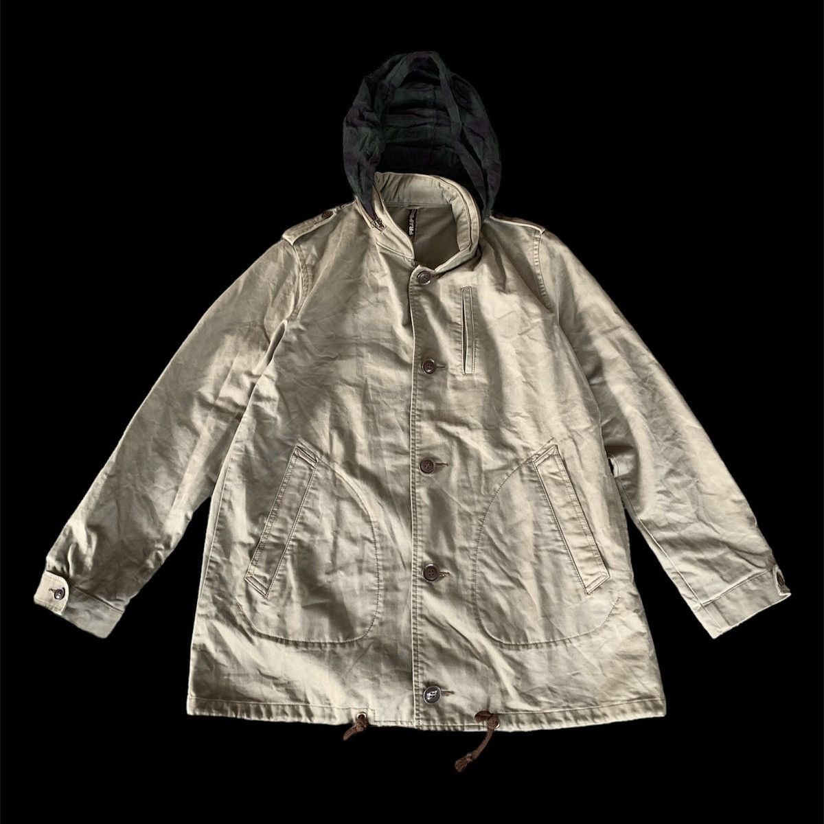 Frapbois × Issey Miyake × Japanese Brand Frapbois issey miyake parka jacket Size US L / EU 52-54 / 3 - 2 Thumbnail