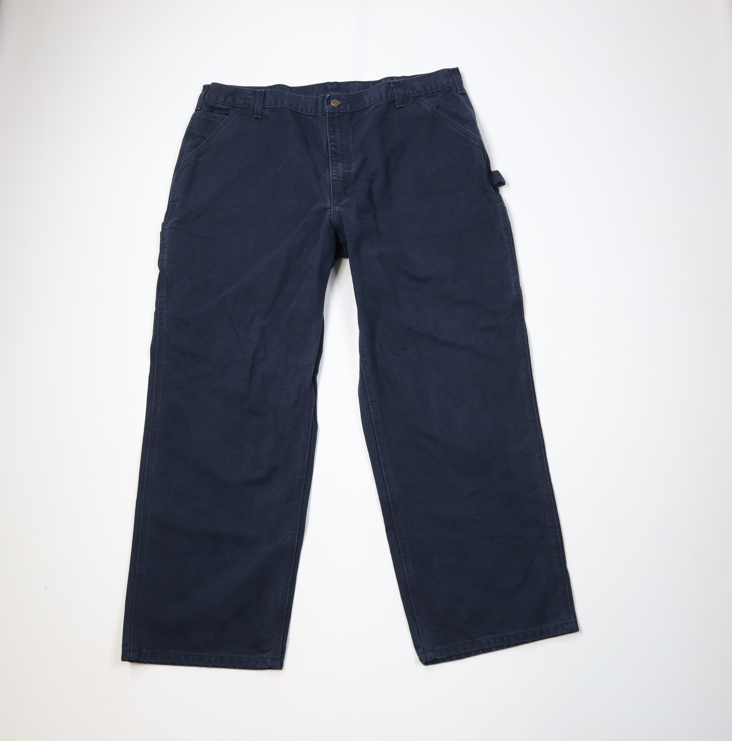 Carhartt Vintage Y2K Carhartt Wide Leg Dungaree Pants Navy Blue Size US 42 / EU 58 - 1 Thumbnail