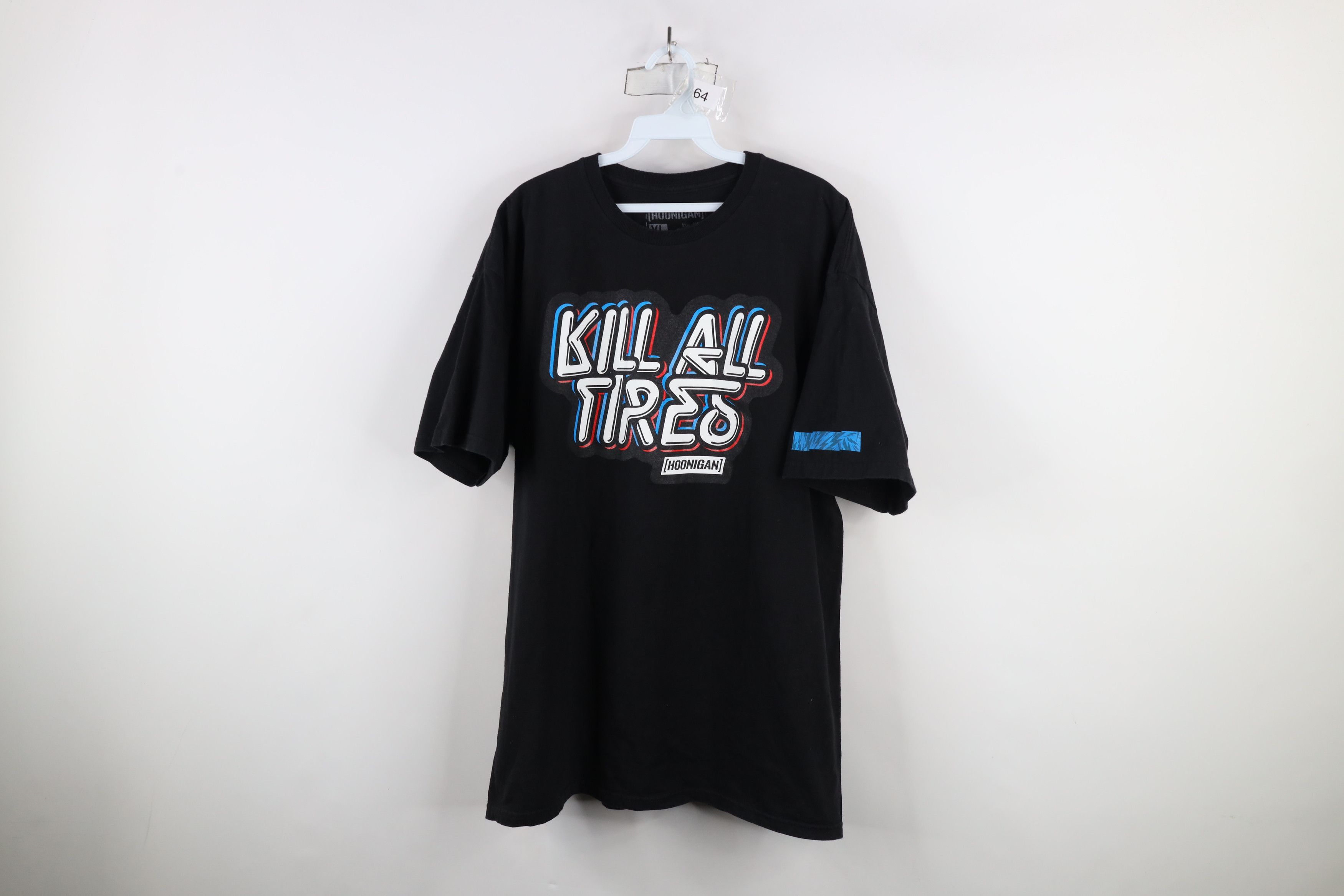 Vintage Hoonigan Racing Kill All Tires Ken Block Rally Car T-Shirt Size US XL / EU 56 / 4 - 1 Thumbnail