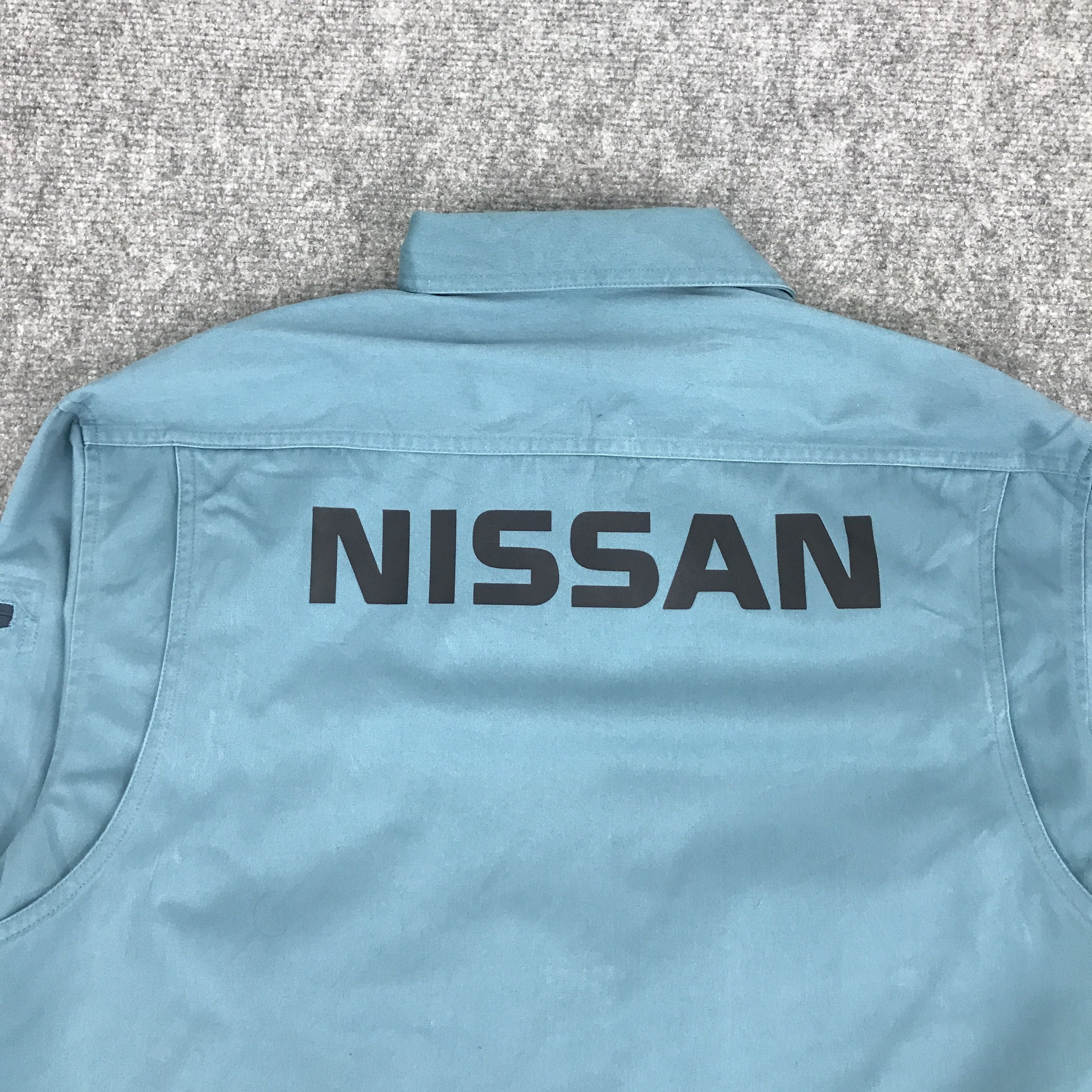 Gear for Sports × Japanese Brand VTG NISSAN RACING KAWASHIMA WORK UNIFORM JACKET Size US L / EU 52-54 / 3 - 6 Thumbnail
