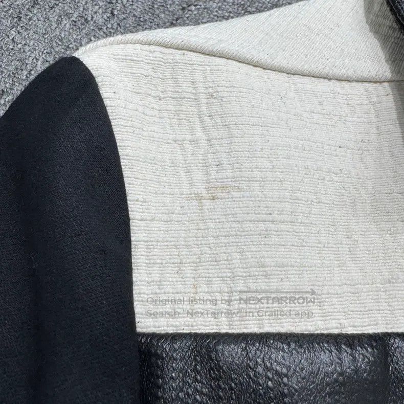 Rick Owens Rick Owens Black and white color-block lined down jacket Size US M / EU 48-50 / 2 - 3 Thumbnail