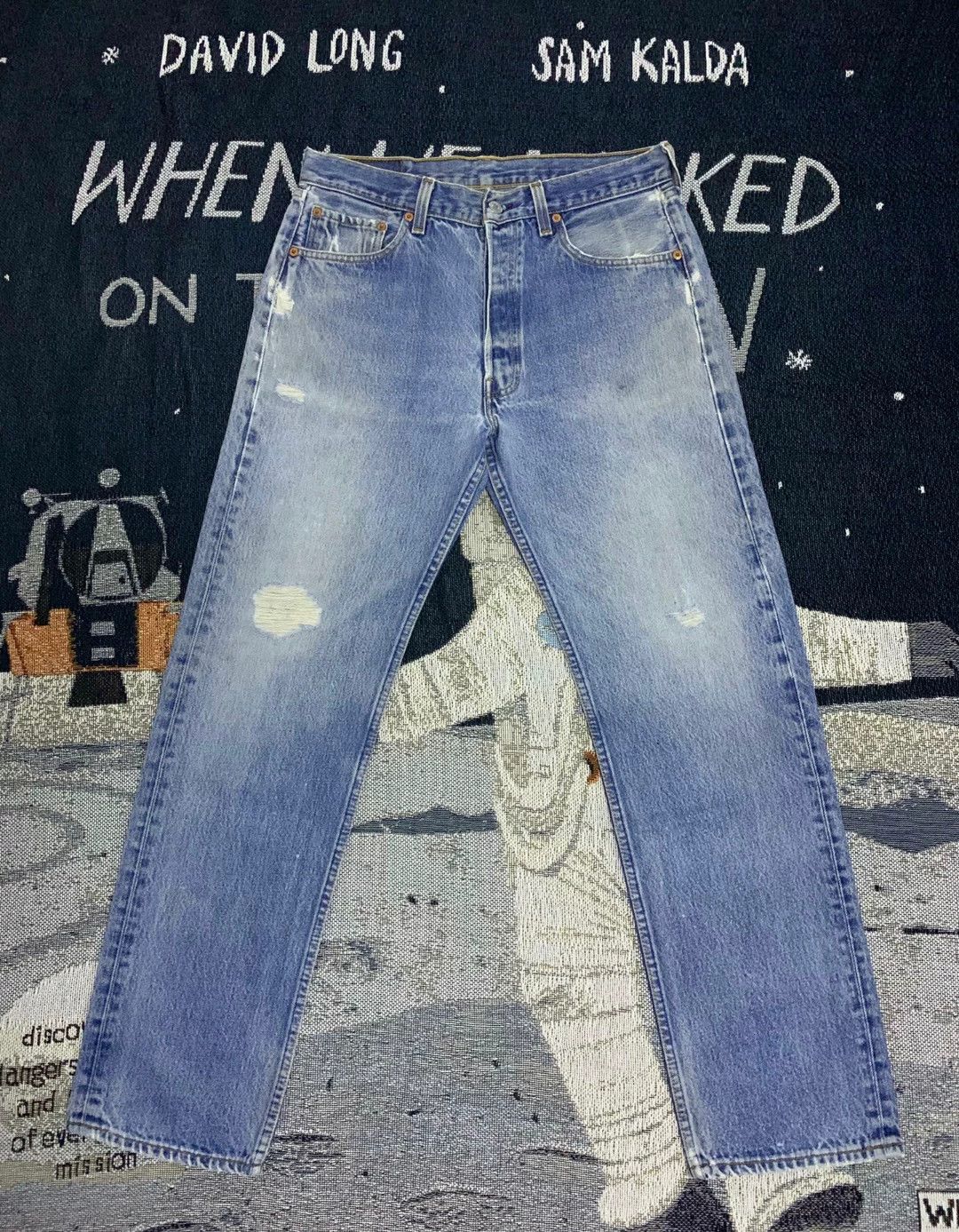 Levi's Vintage Levi's 501 Denim Jeans Size US 34 / EU 50 - 1 Thumbnail