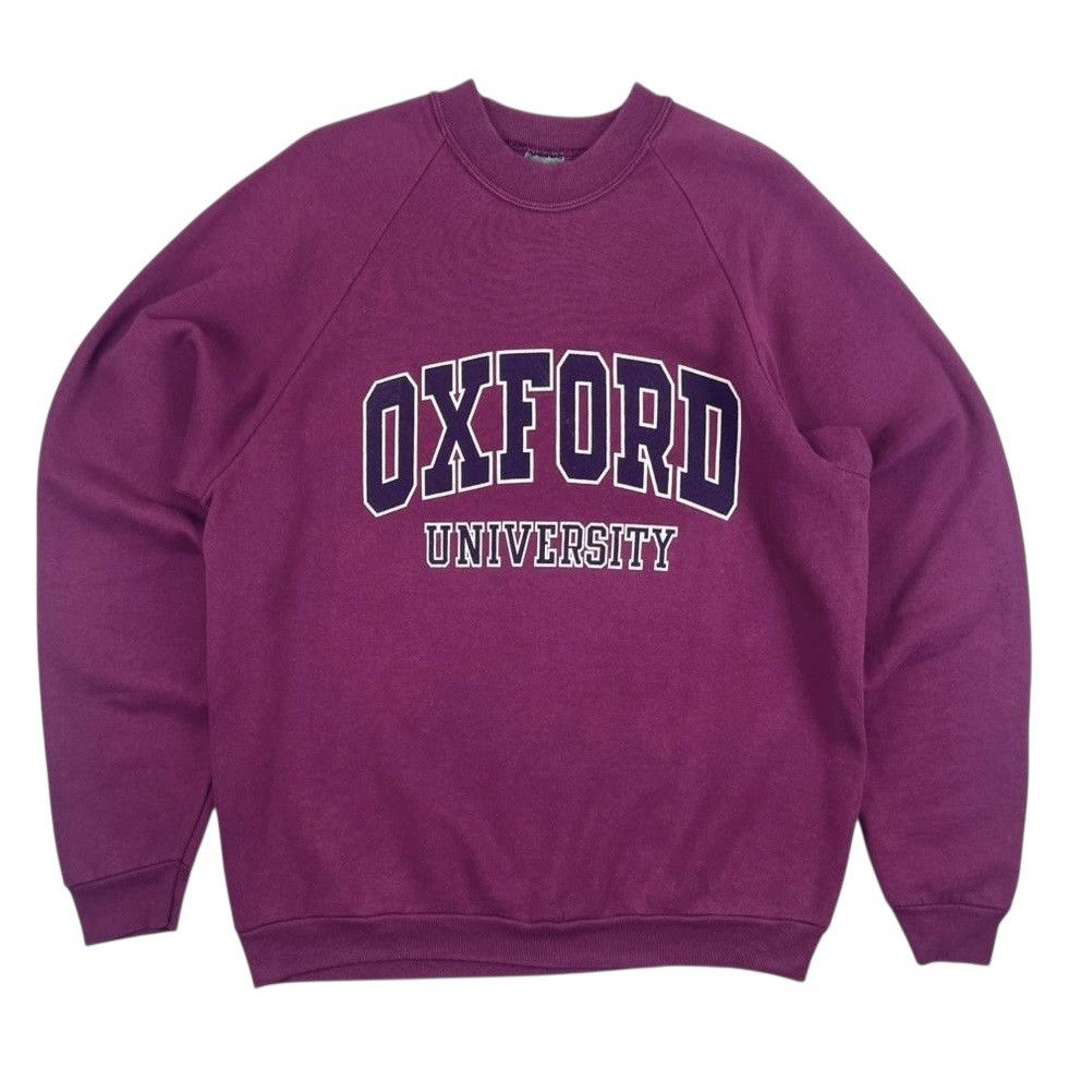 Vintage 90s Vintage Oxford University Sweatshirt Size US L / EU 52-54 / 3 - 1 Thumbnail