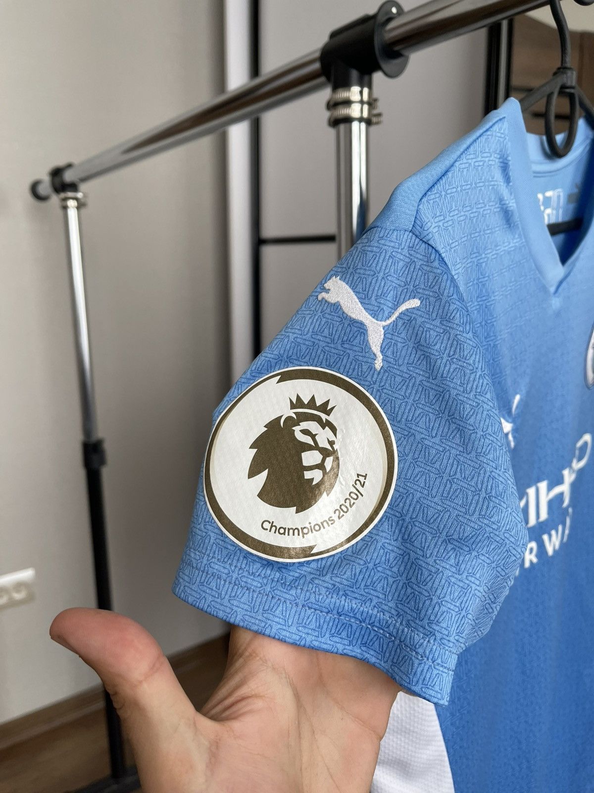 Puma 2021/2022 Puma Manchester City Grealish Soccer Jersey Tee Size US S / EU 44-46 / 1 - 11 Thumbnail