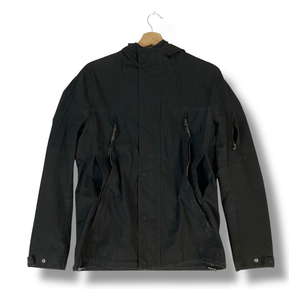 Calvin Klein CALVIN KLEIN TACTICAL MULTIPOCKET ZIPPER HOODIE JACKET Size US M / EU 48-50 / 2 - 6 Thumbnail