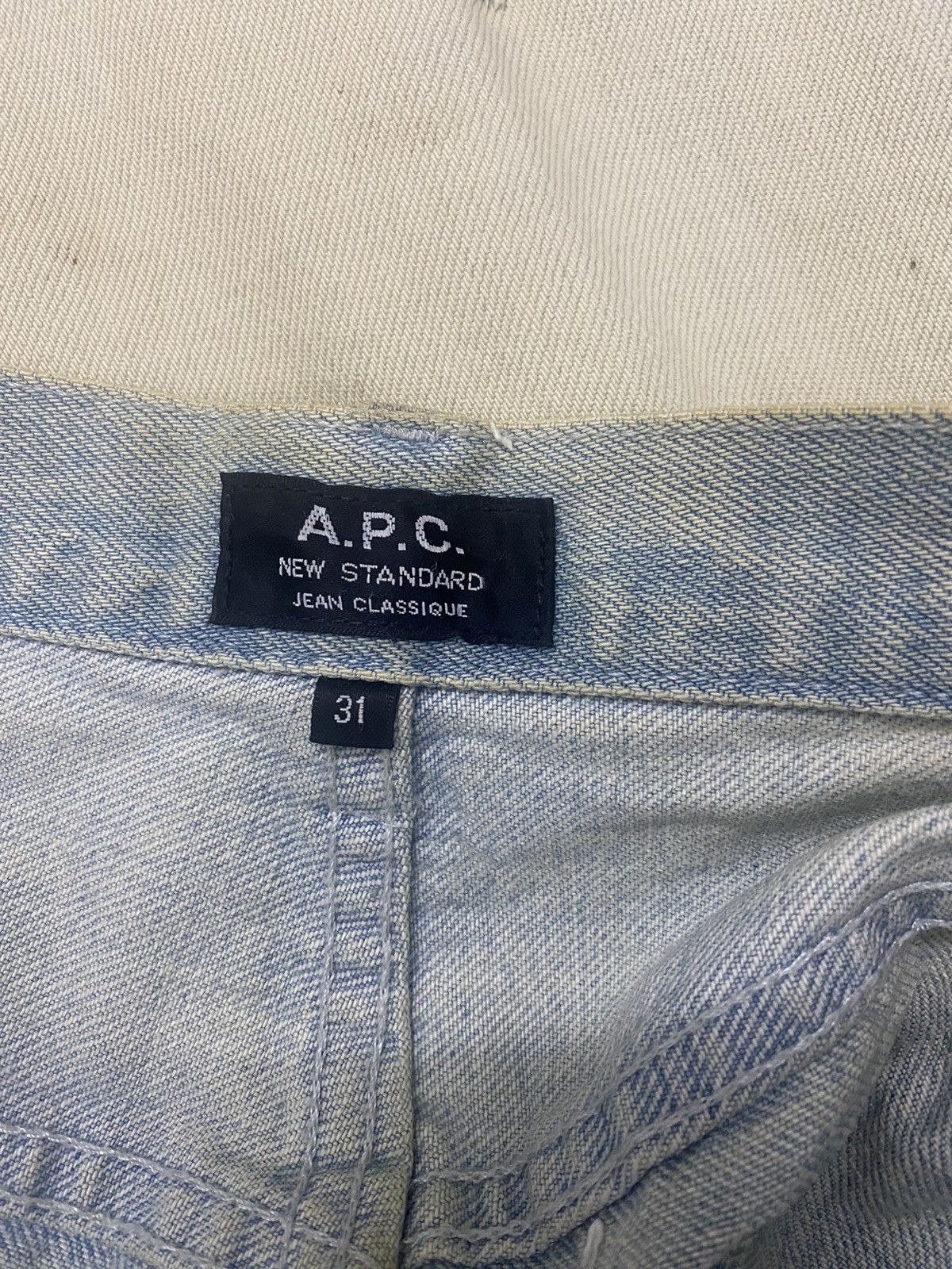A.P.C. APC x INSECT DESTROYER DESIGN STRAIGHT CUT TYPE RIPPED STYLE Size US 31 - 9 Thumbnail