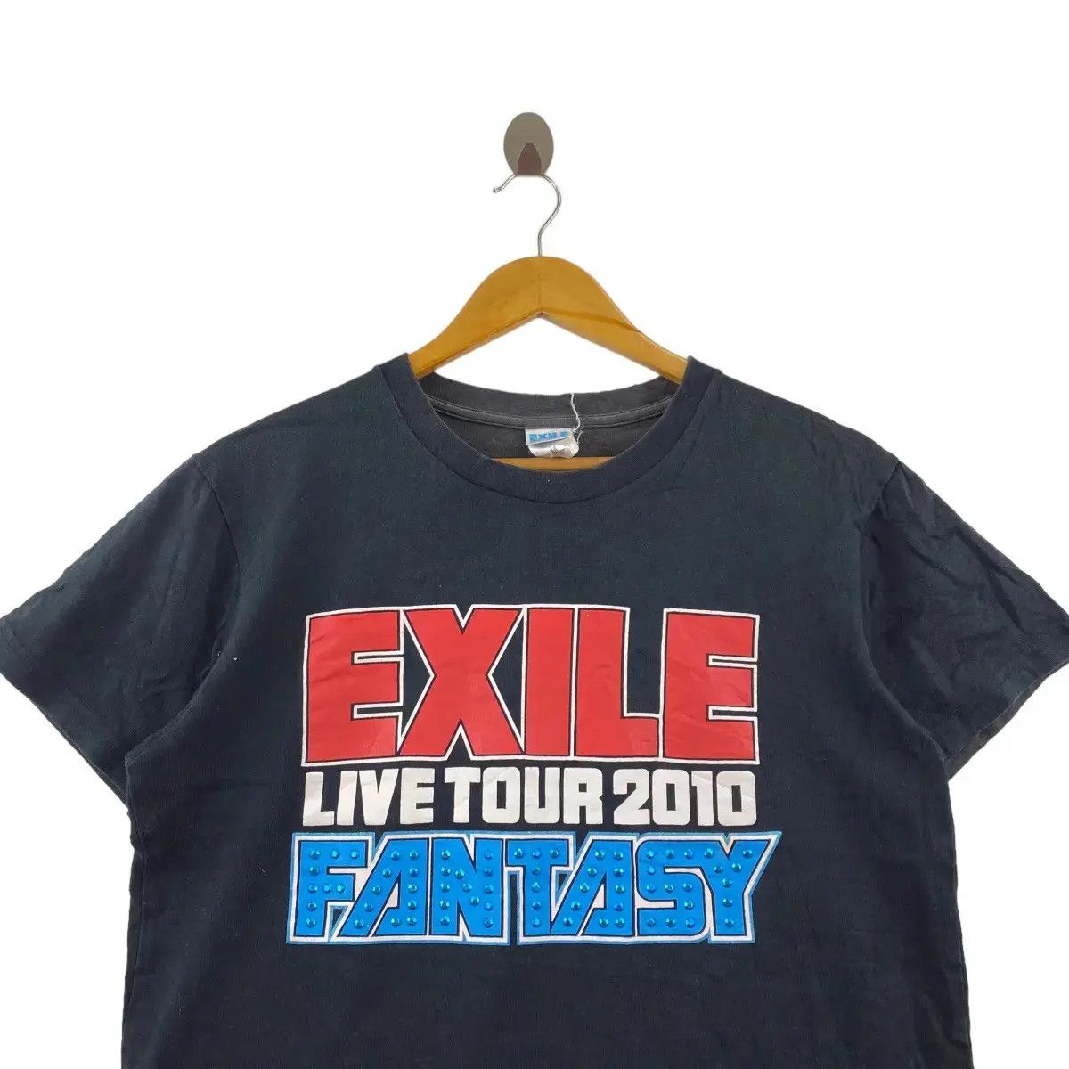 Band Tees EXILE BAND JAPAN 2010 Fantasy Live Tour Promo Tee Shirt Size M / US 6-8 / IT 42-44 - 3 Thumbnail